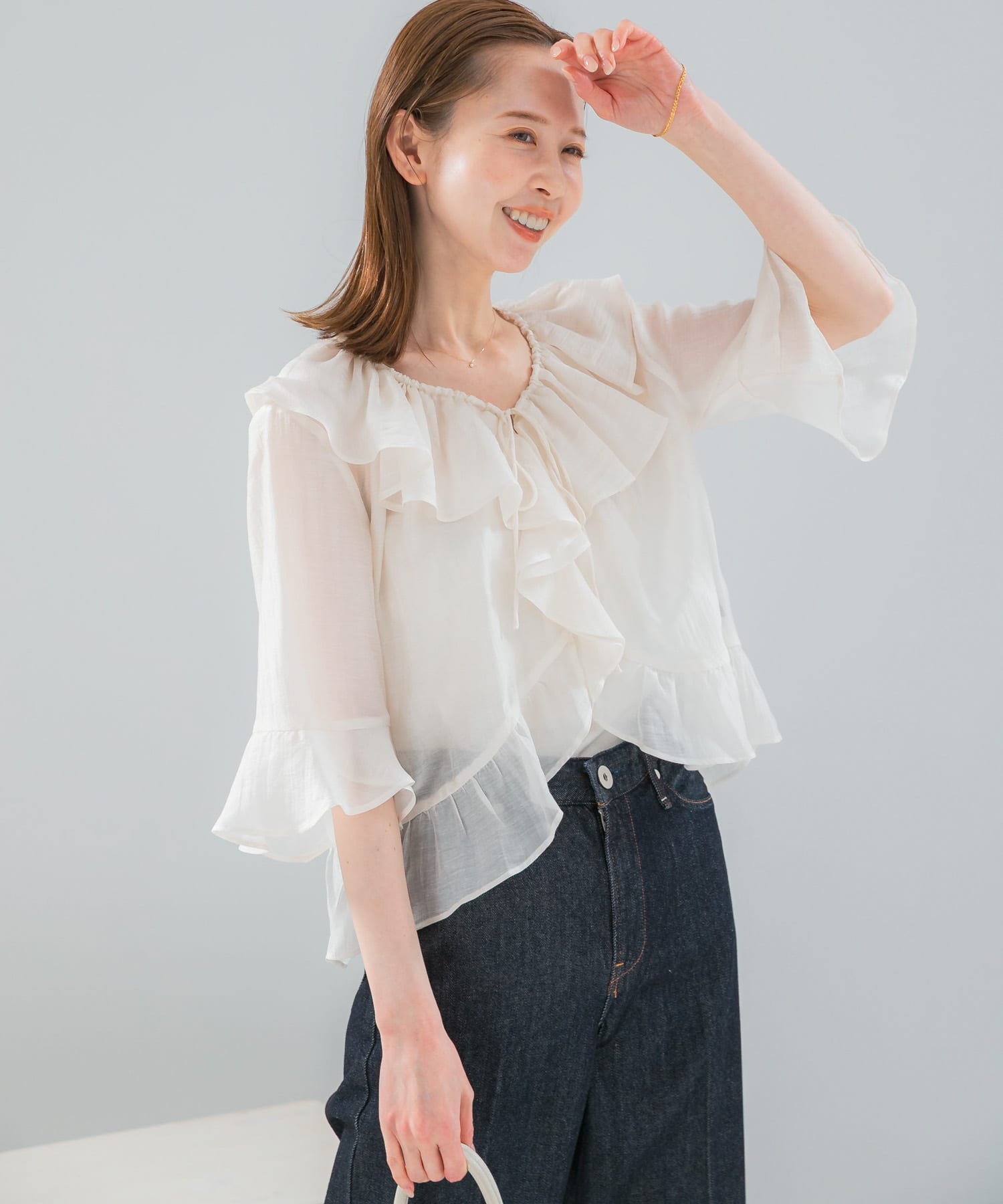 身長：165cm サイズ：Free