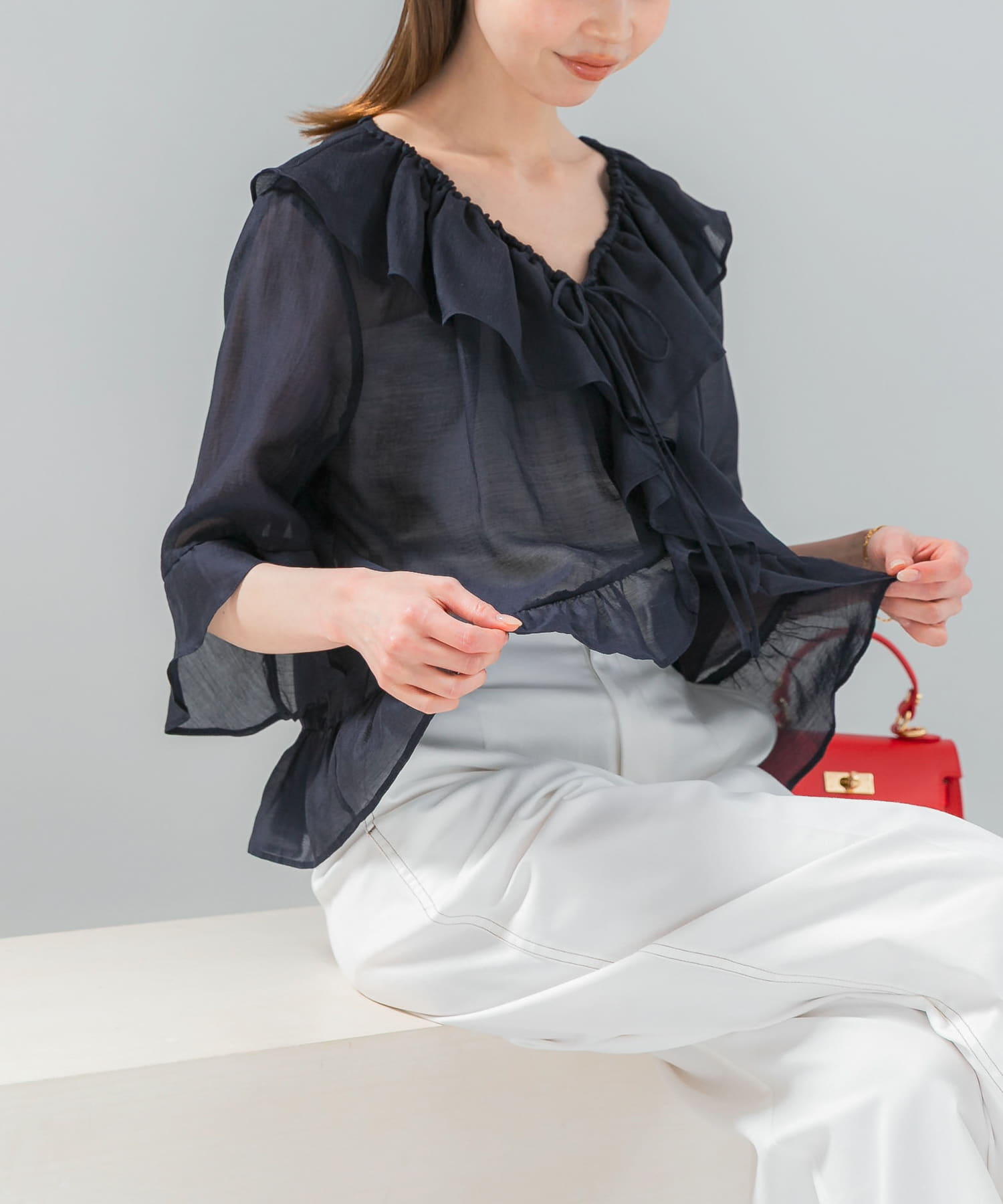 身長：165cm サイズ：Free