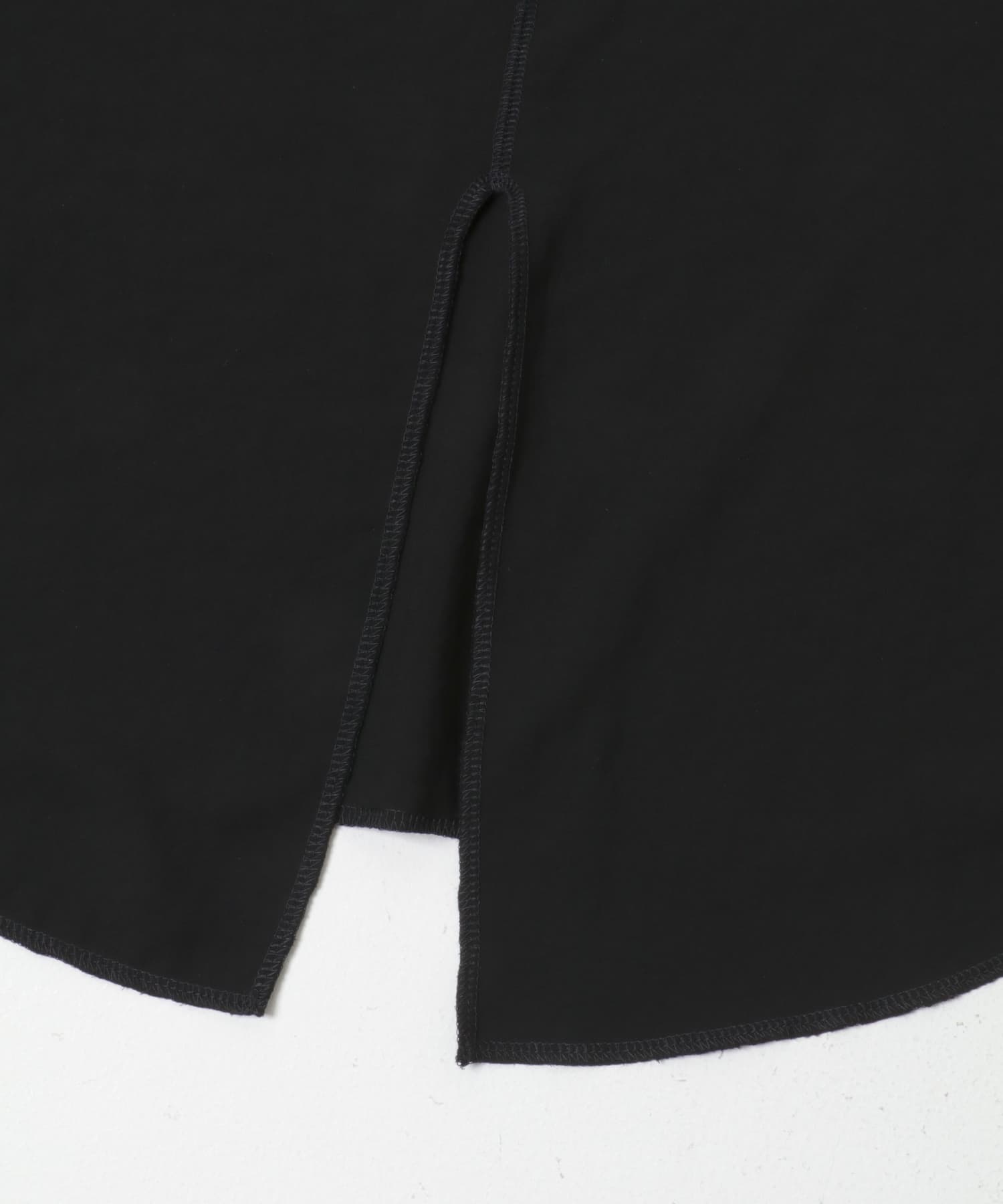 ストレッチジョーゼットプルオーバー BLACK Free