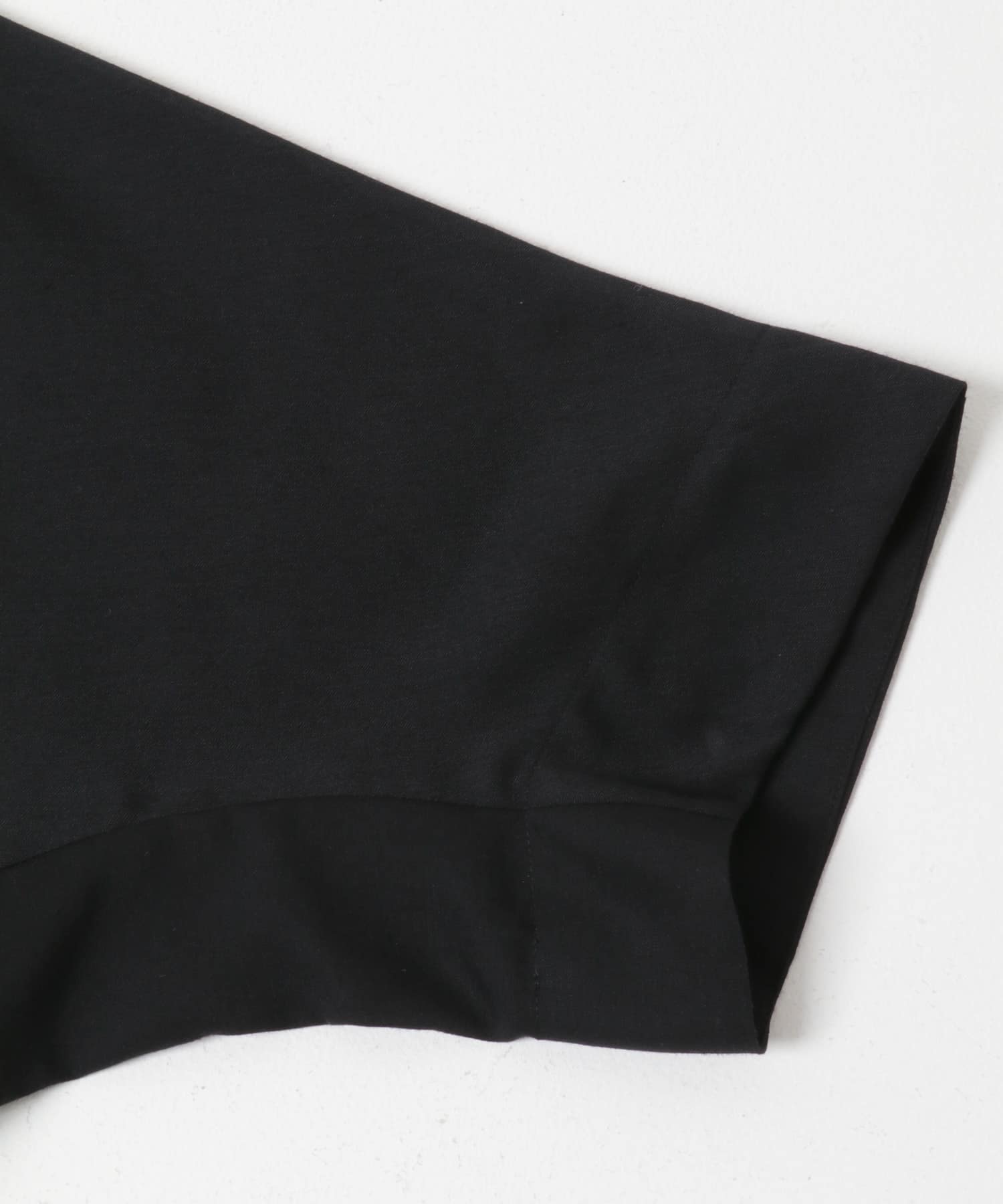 『WEB/一部店舗限定』リネン混ドルマンタックブラウス BLACK Free