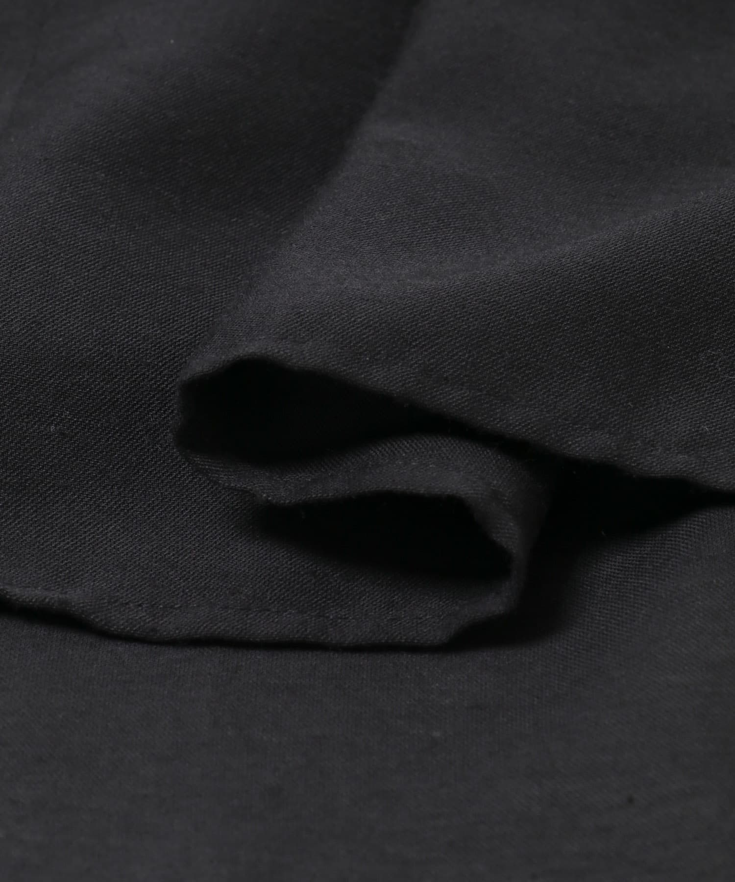 『WEB/一部店舗限定』リネン混ドルマンタックブラウス BLACK Free