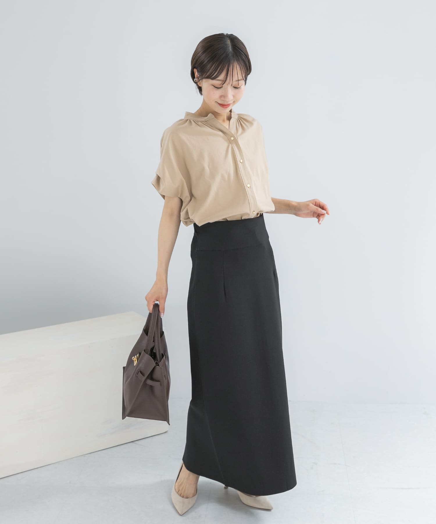 身長：158cm サイズ：Free