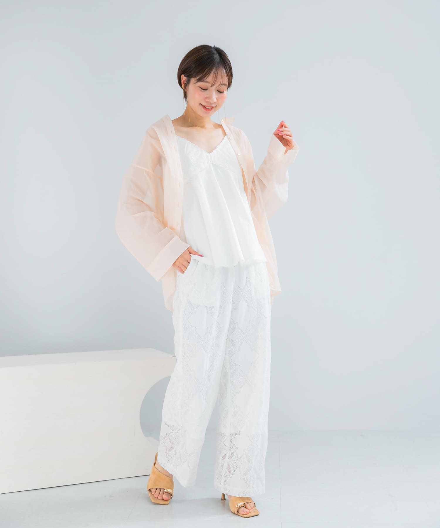 身長：158cm サイズ：Free