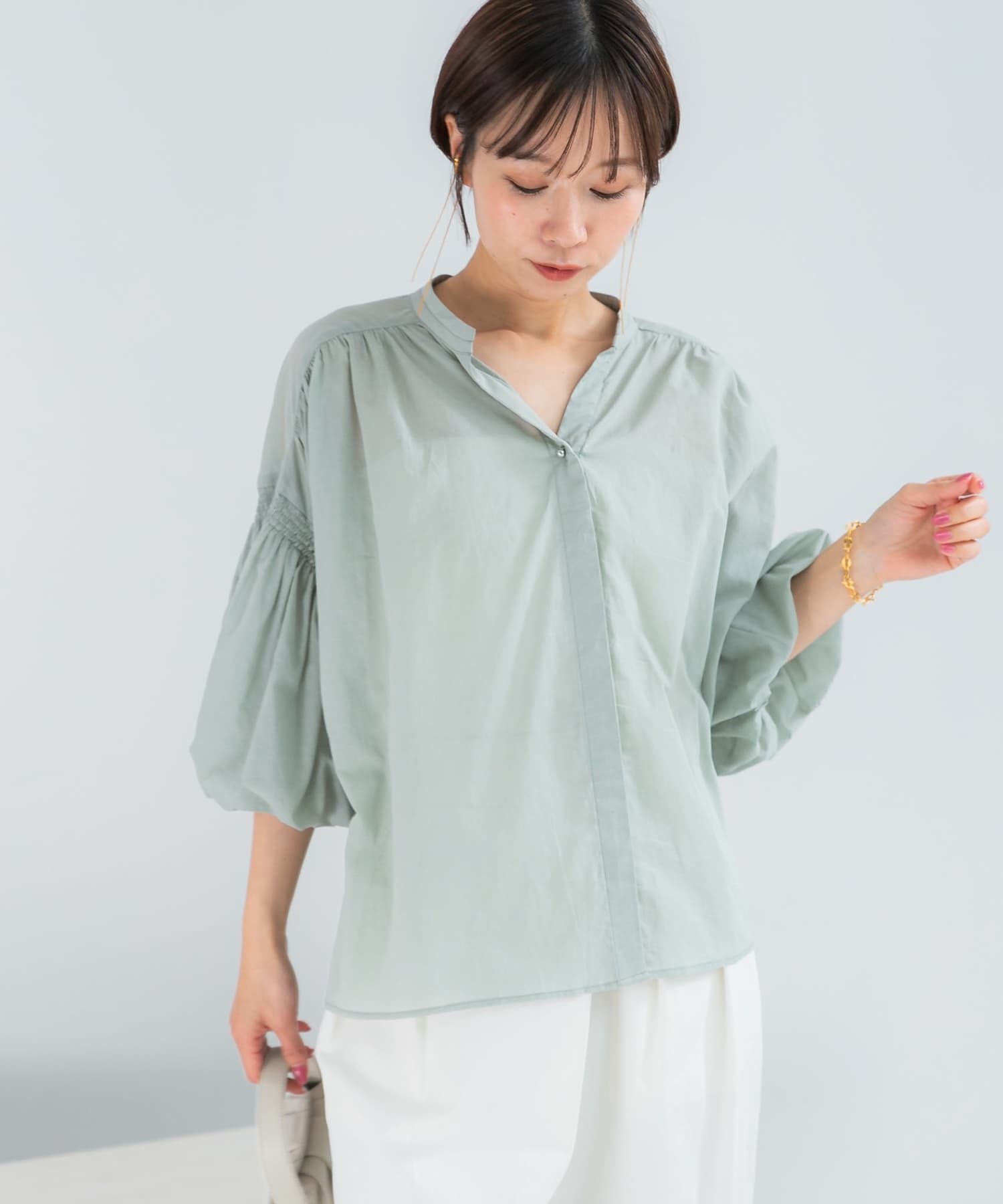 身長：158cm サイズ：Free