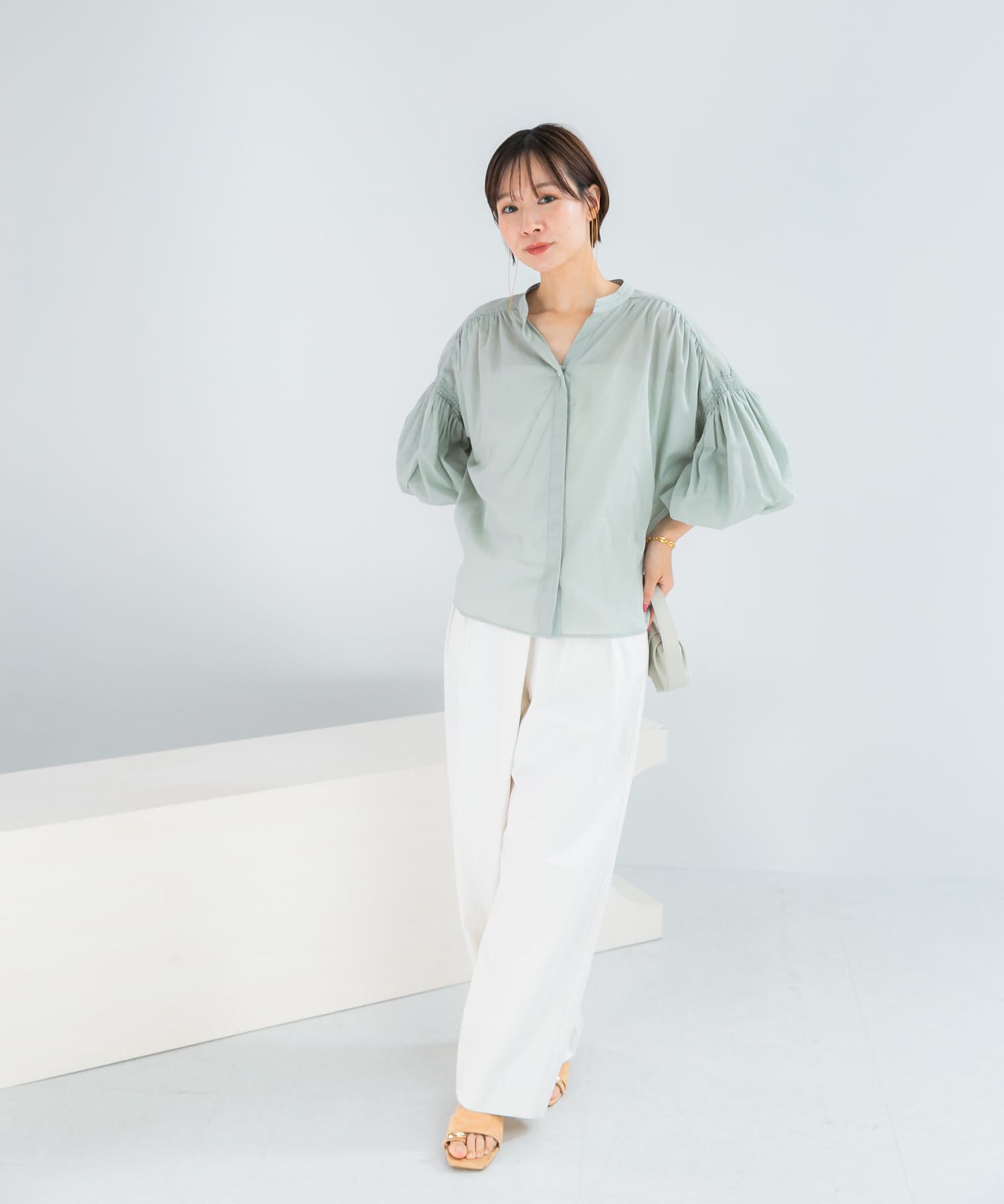 身長：158cm サイズ：Free