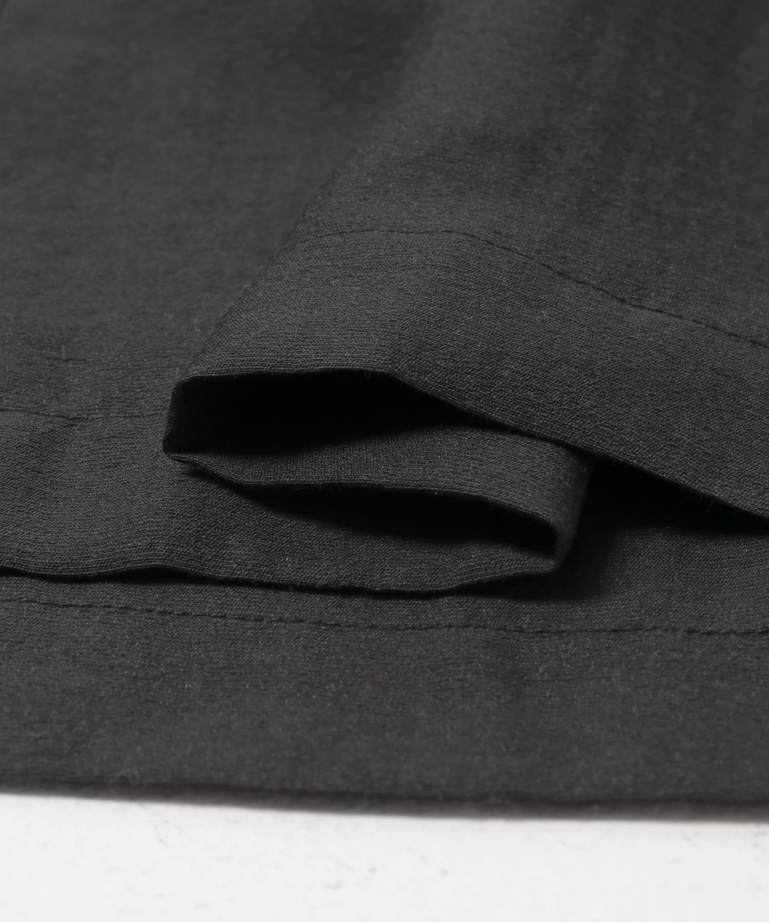 フリルディテールノースリーブブラウス BLACK Free