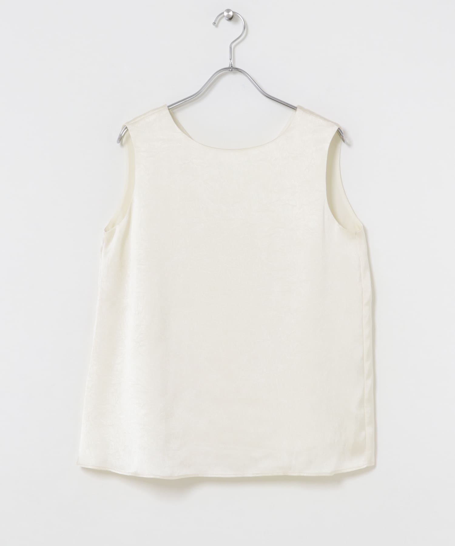 2WAYネックサテンブラウス OFF WHITE Free