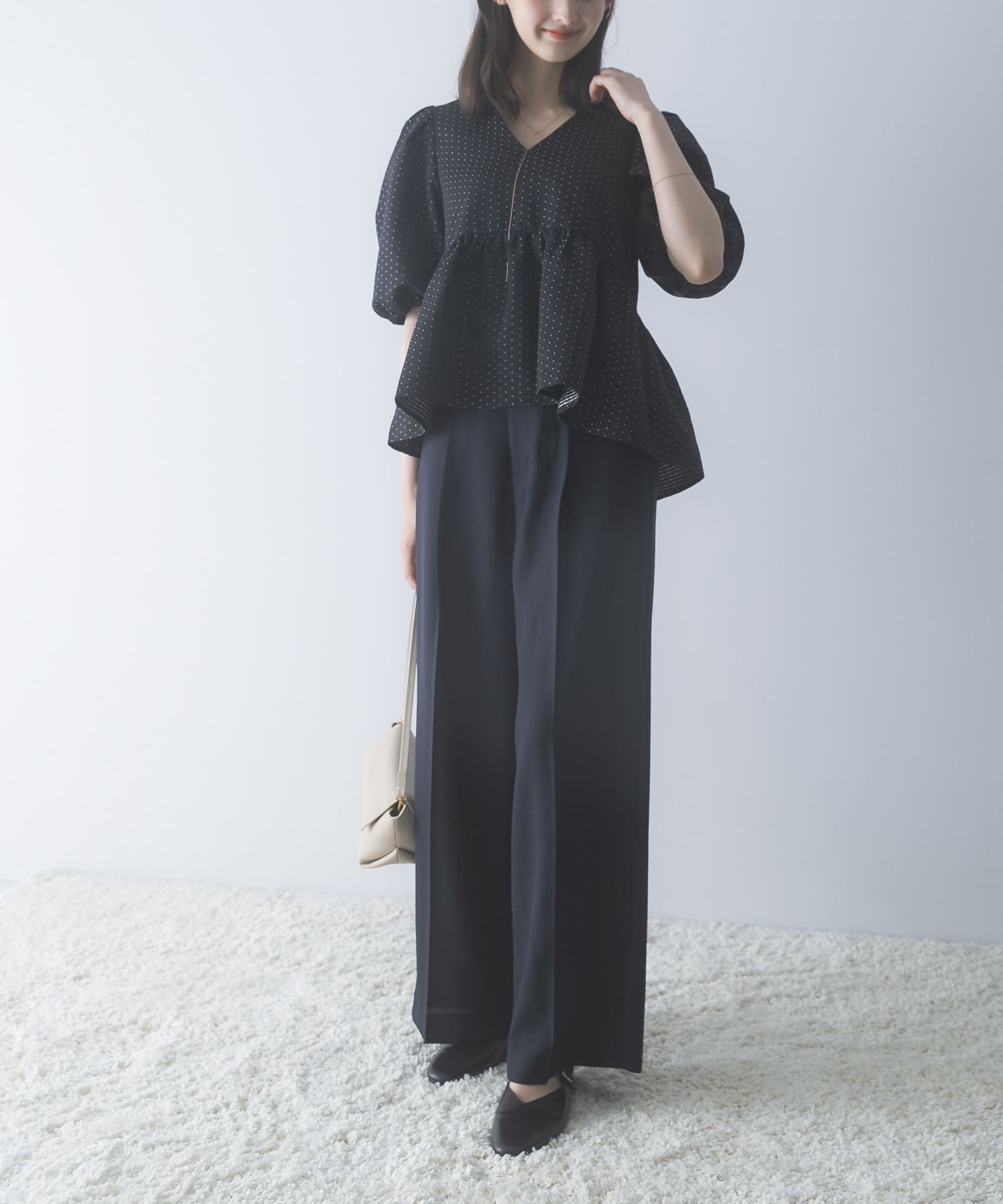 身長：164cm サイズ：Free