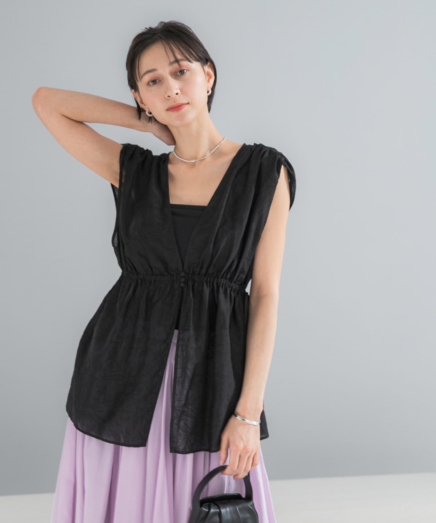 身長：168cm サイズ：Free