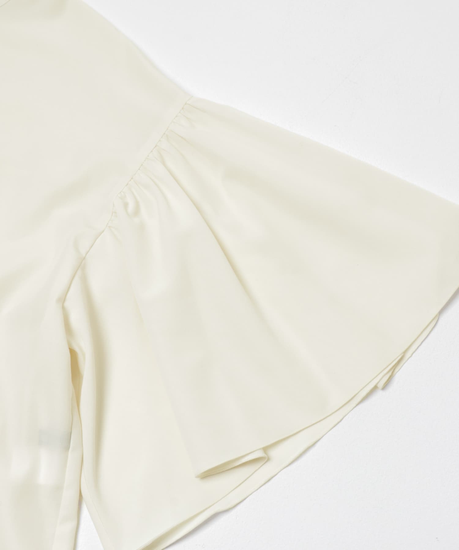 『一部WEB限定カラー』UVカットウォッシャブルリネン混ブラウス OFF Free