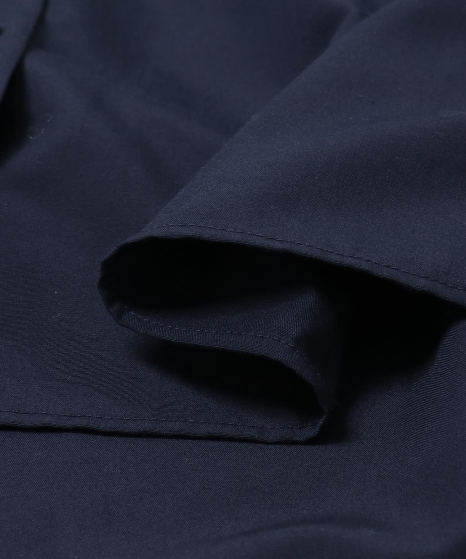 『一部WEB限定カラー』UVカットウォッシャブルリネン混ブラウス NAVY Free