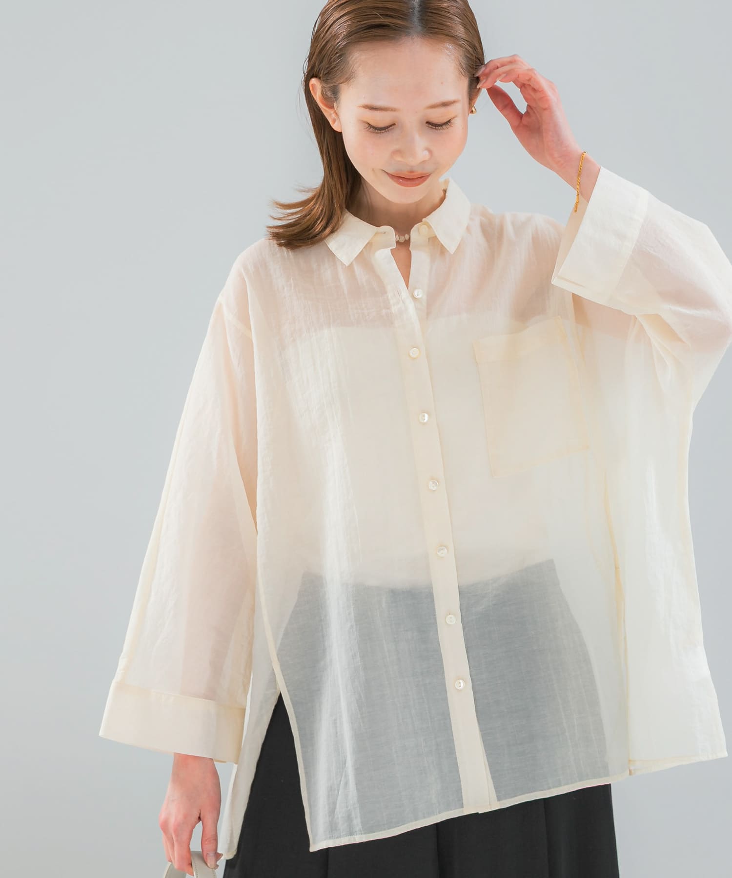 身長：165cm サイズ：Free