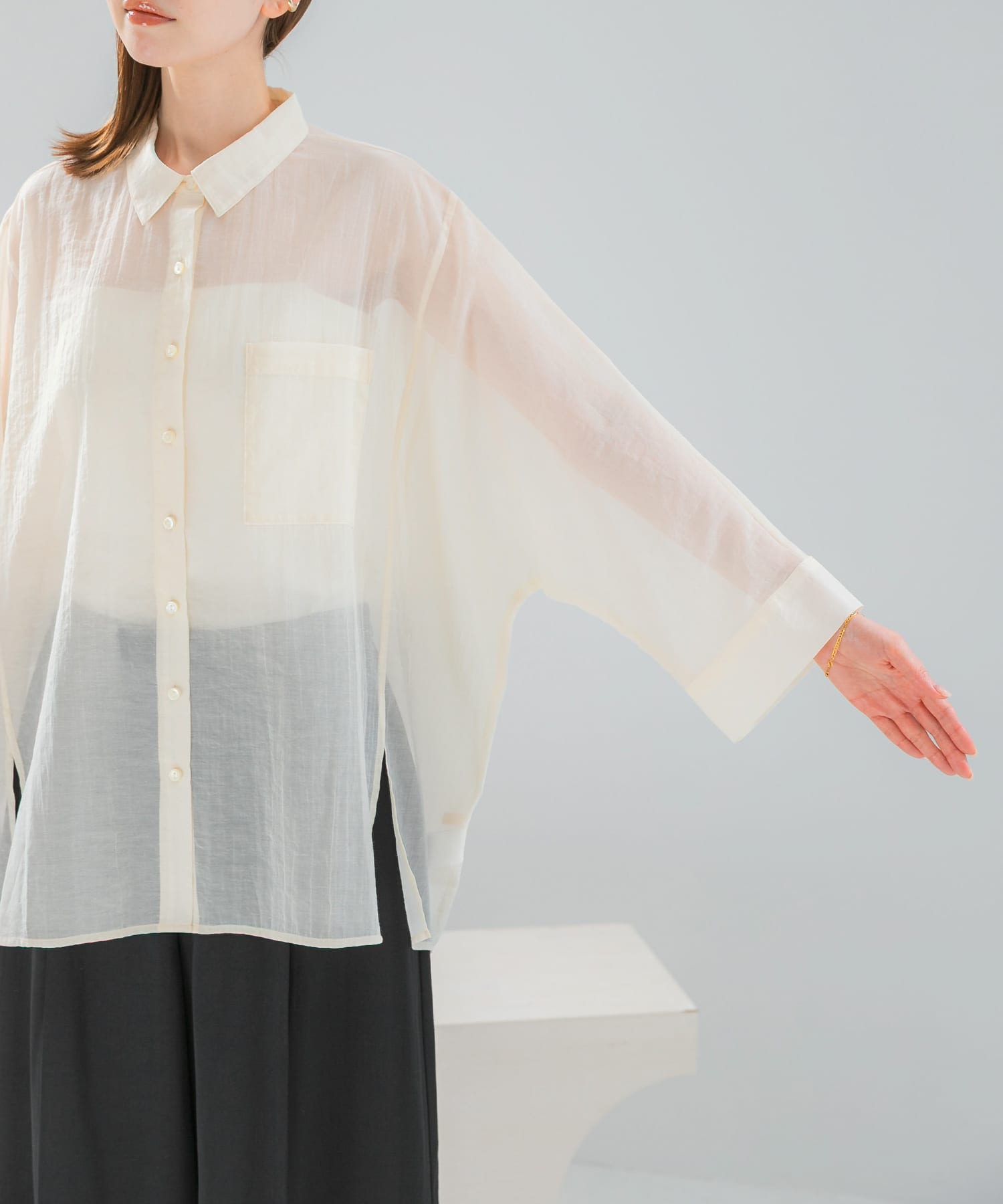 身長：165cm サイズ：Free