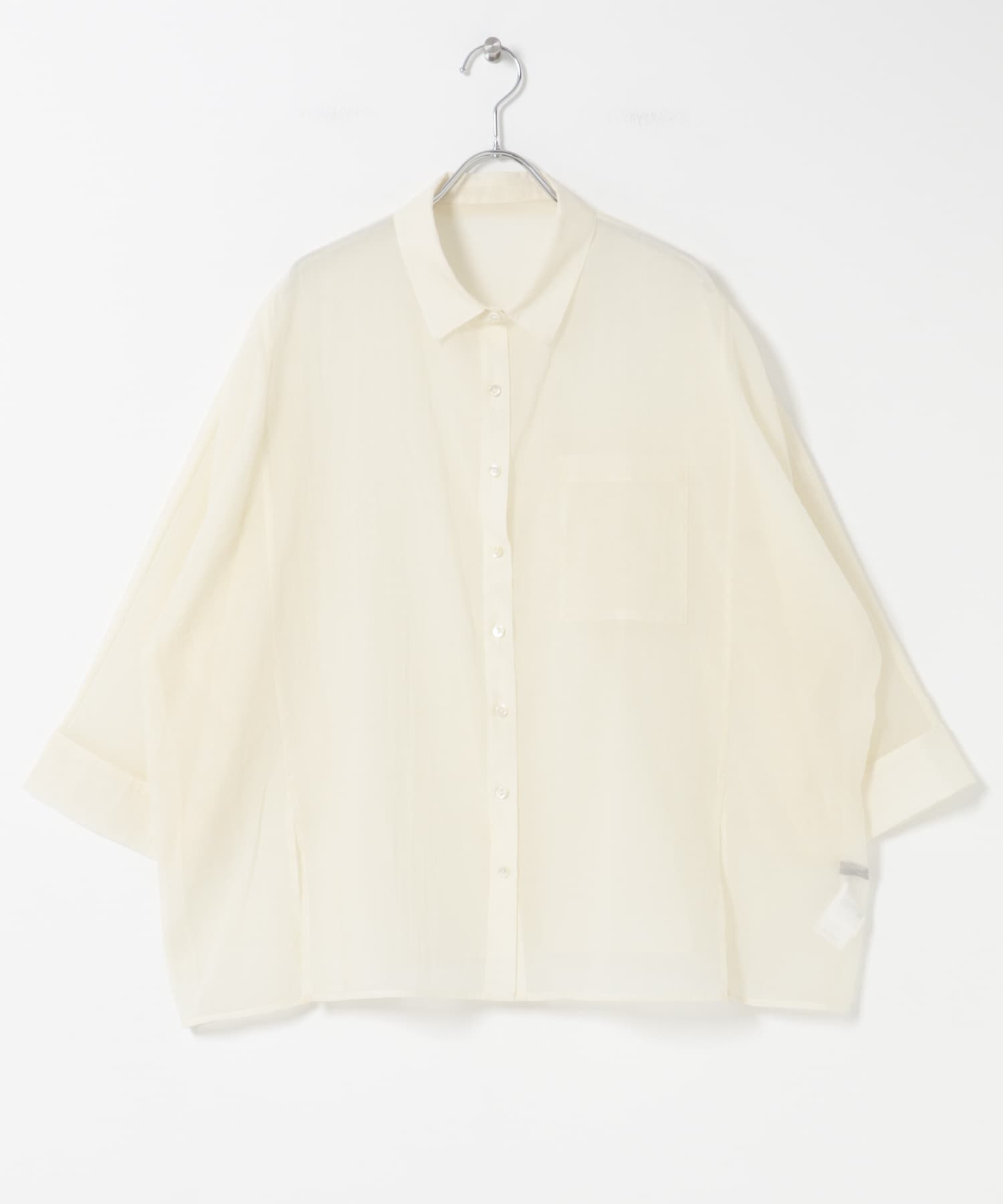 シアーコットンドルマンシャツ OFF Free