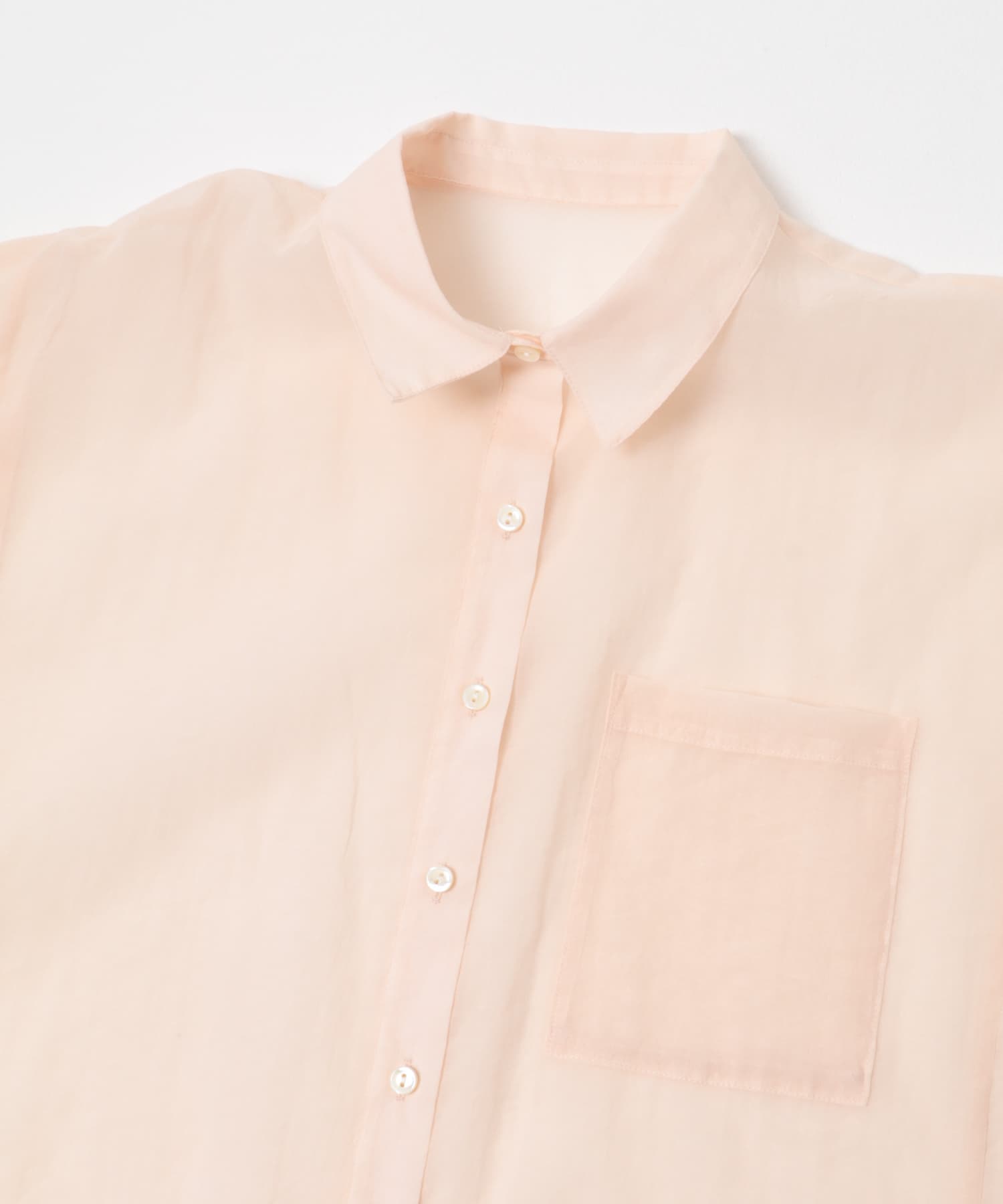 シアーコットンドルマンシャツ PEACH Free