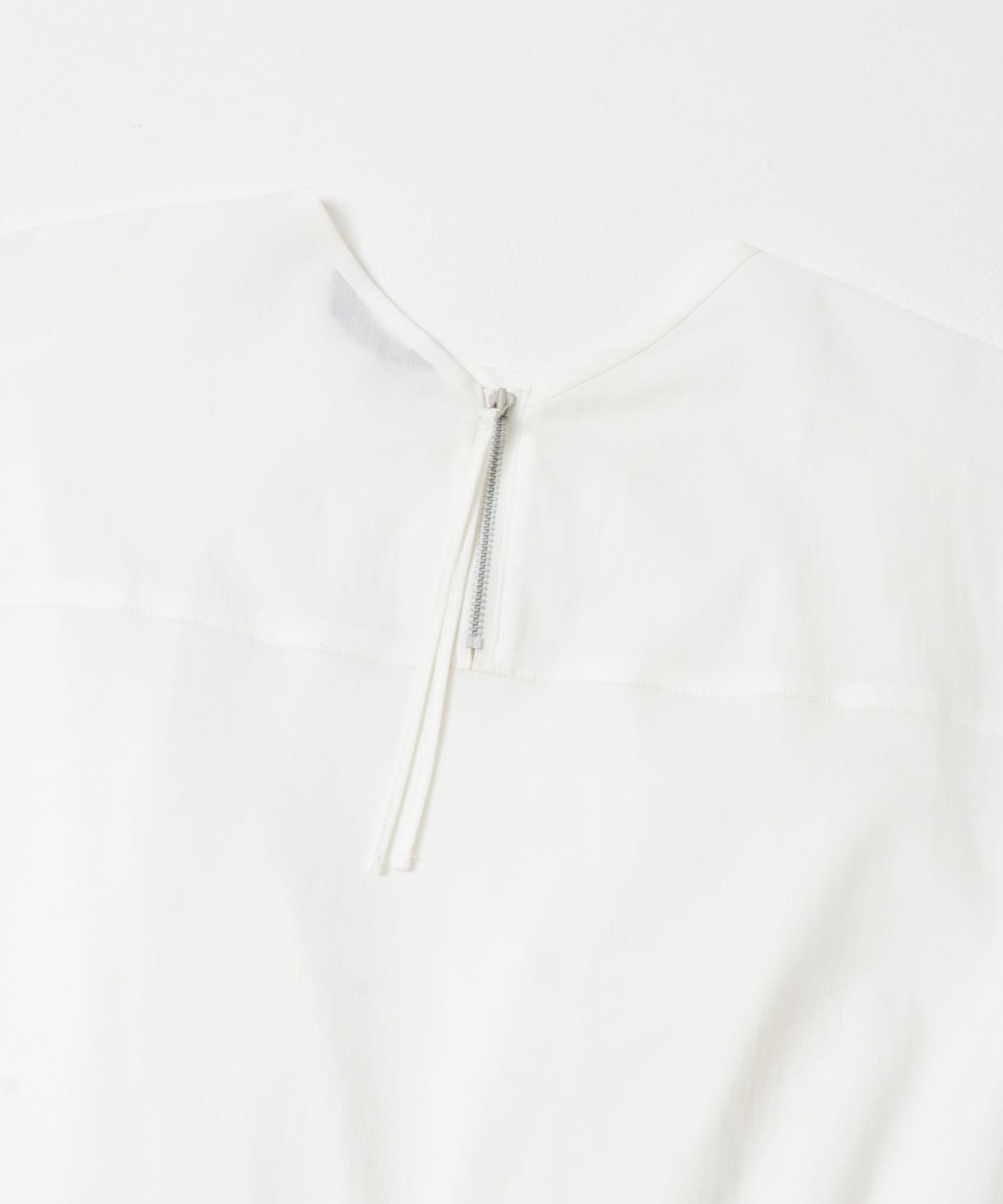 リネン混ドルマンプルオーバー WHITE Free