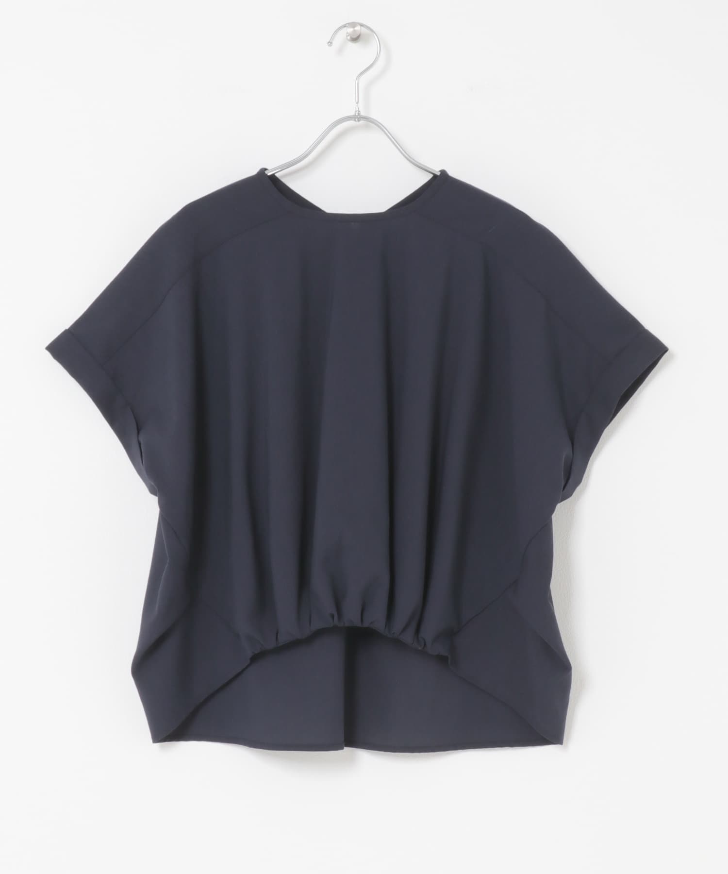 リネン混ドルマンプルオーバー NAVY Free