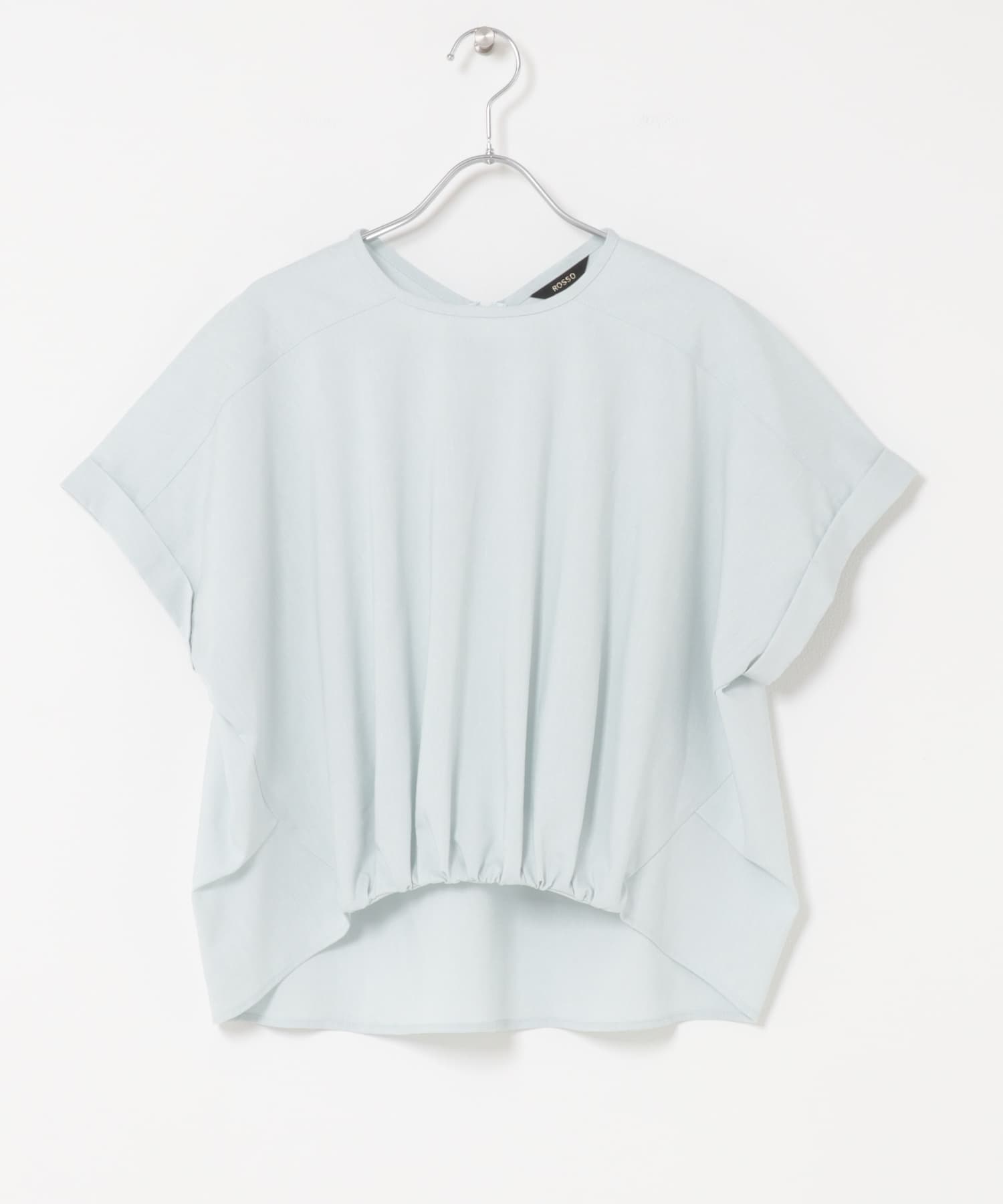 リネン混ドルマンプルオーバー SAX Free