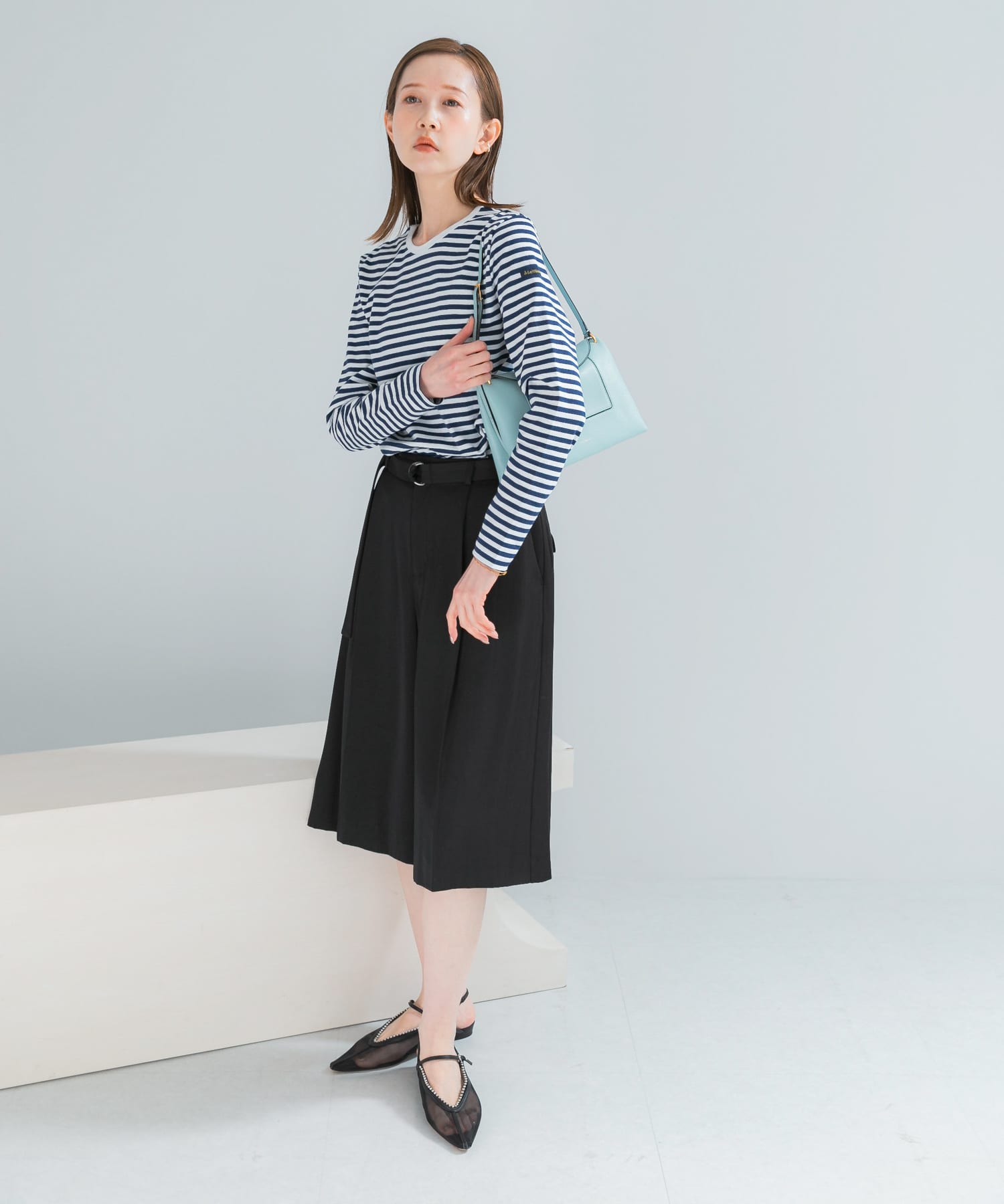 スラブサテンハーフパンツ(36 BLACK): ボトム｜URBAN RESEARCH公式