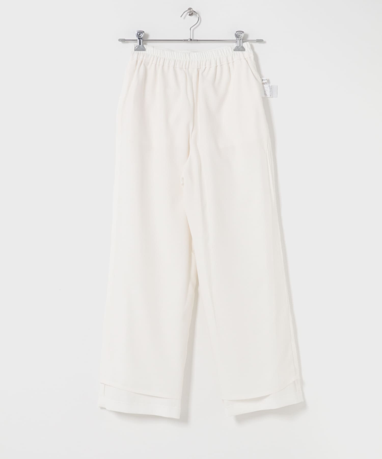 DONEEYU　ドライタンブラーワイドパンツ WHITE 36