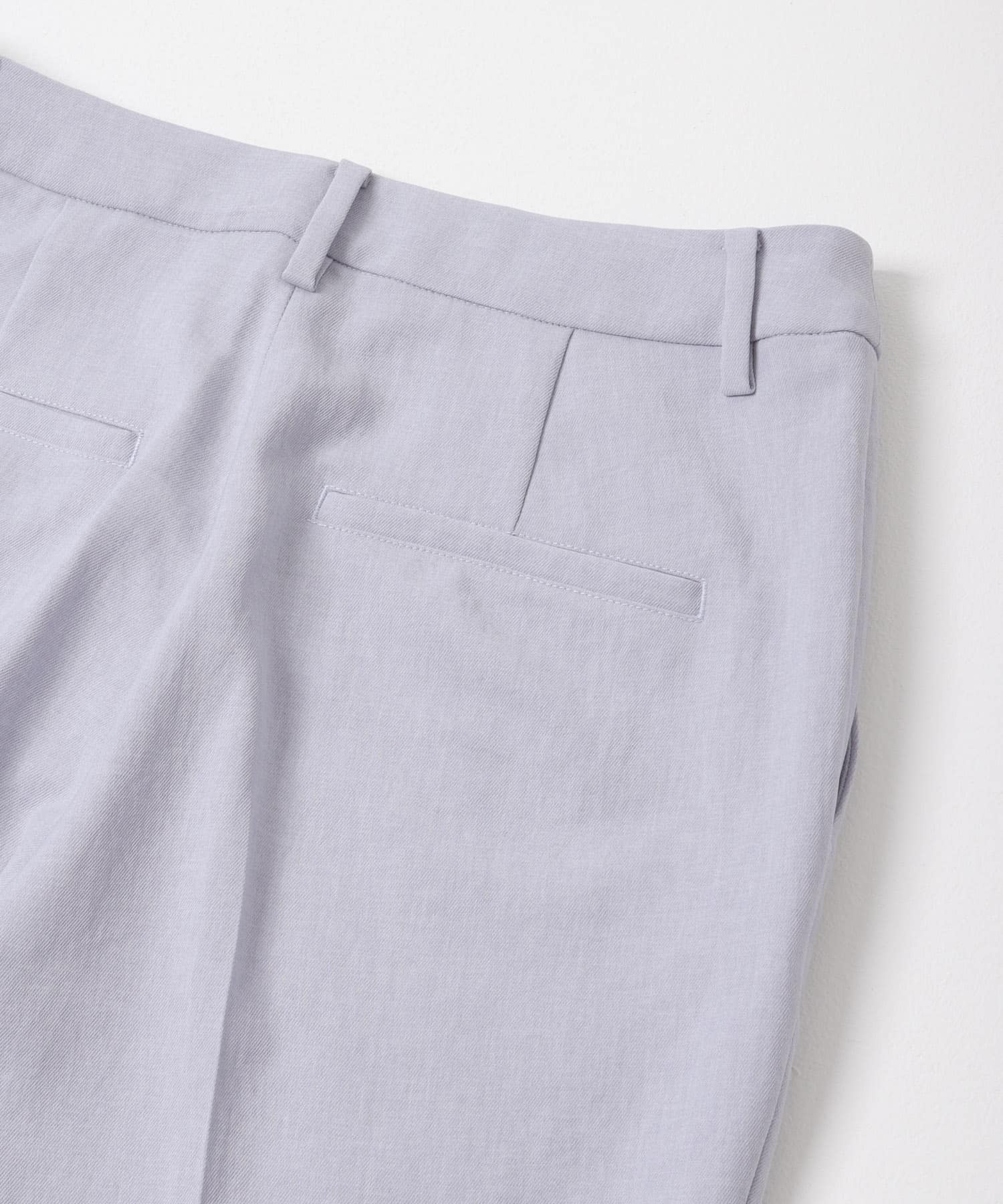 イージーケア2WAYウエストセミフレアパンツ SAX 34