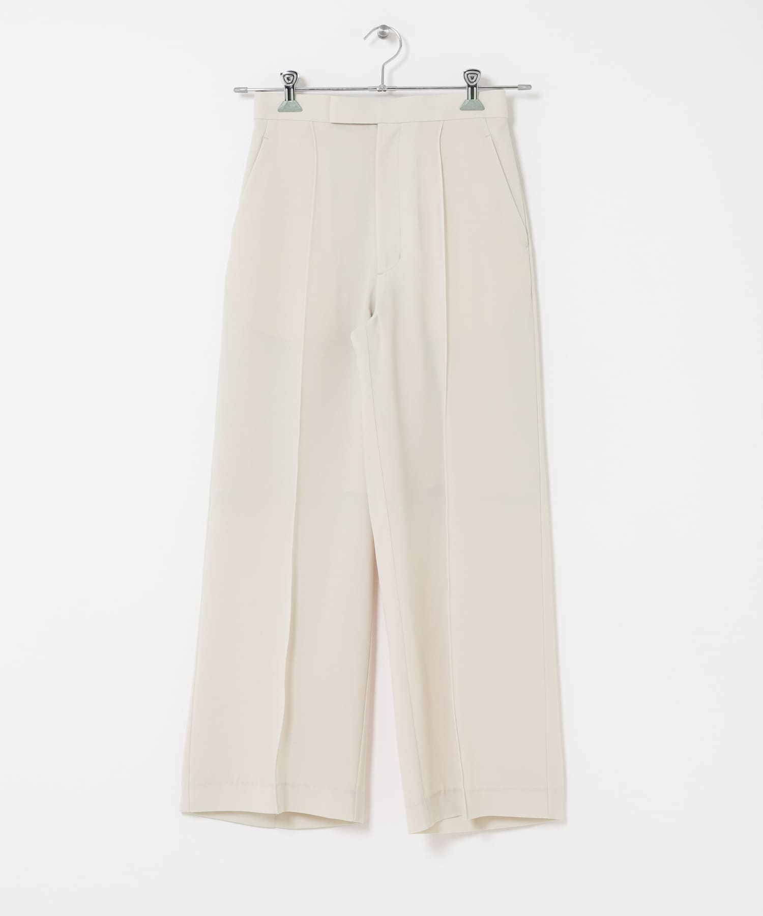 クールタッチ 防シワ ストレートパンツ GREIGE 36