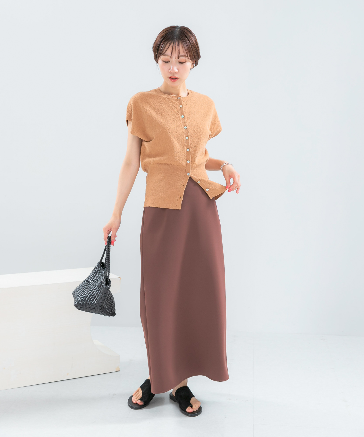 身長：158cm サイズ：Free