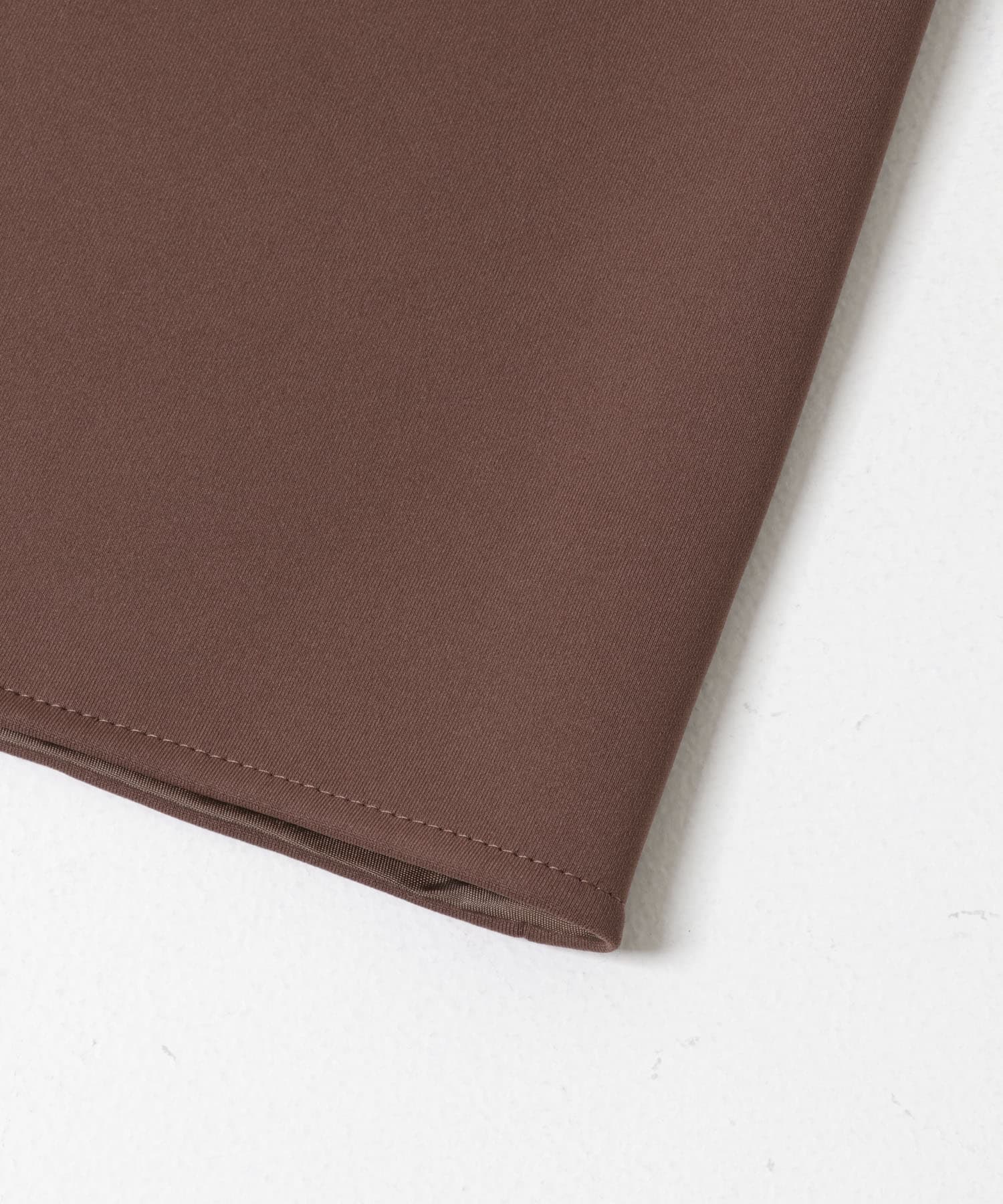 ウォッシャブル吸水速乾ストレッチ スカート BROWN Free