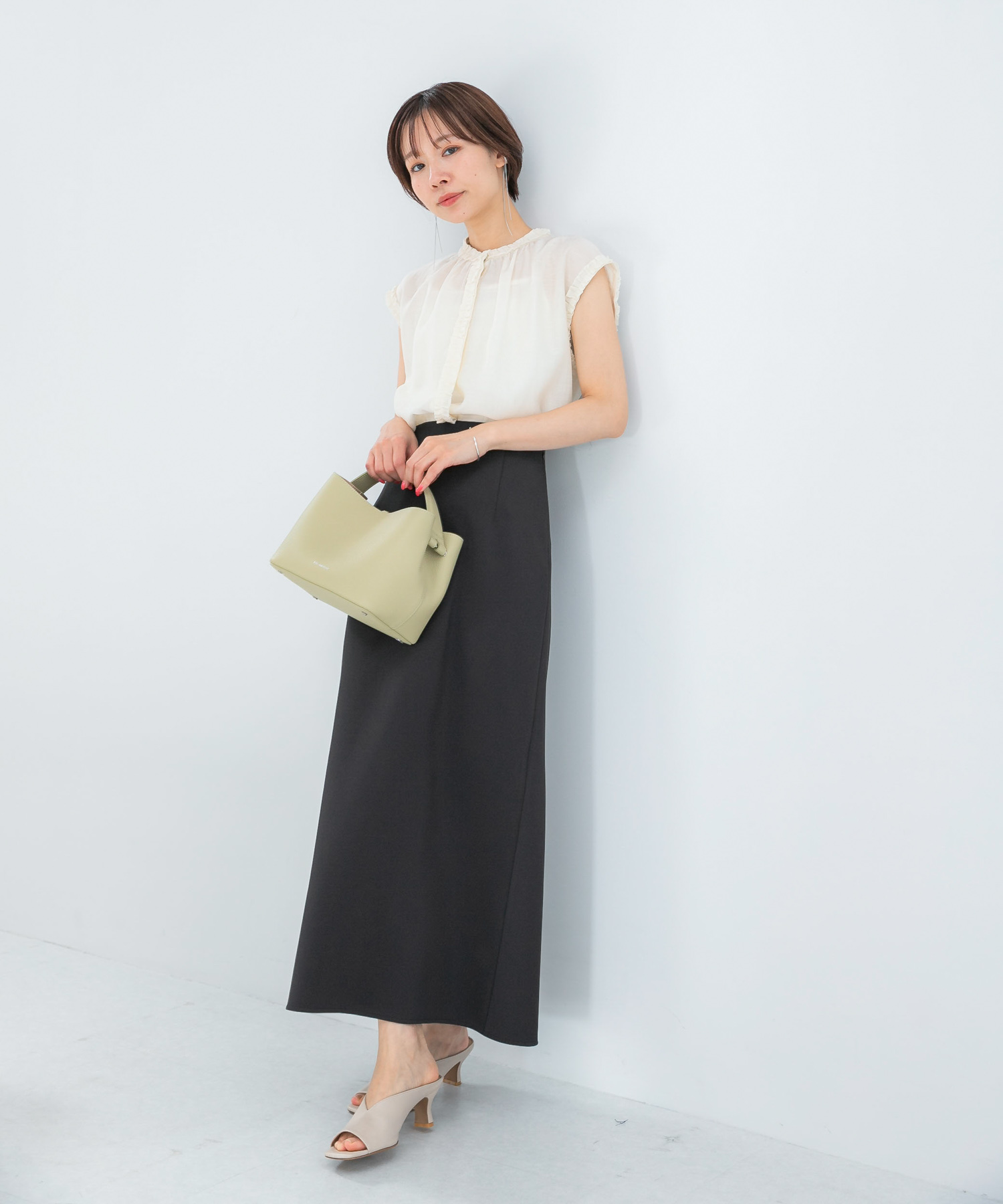 身長：158cm サイズ：Free