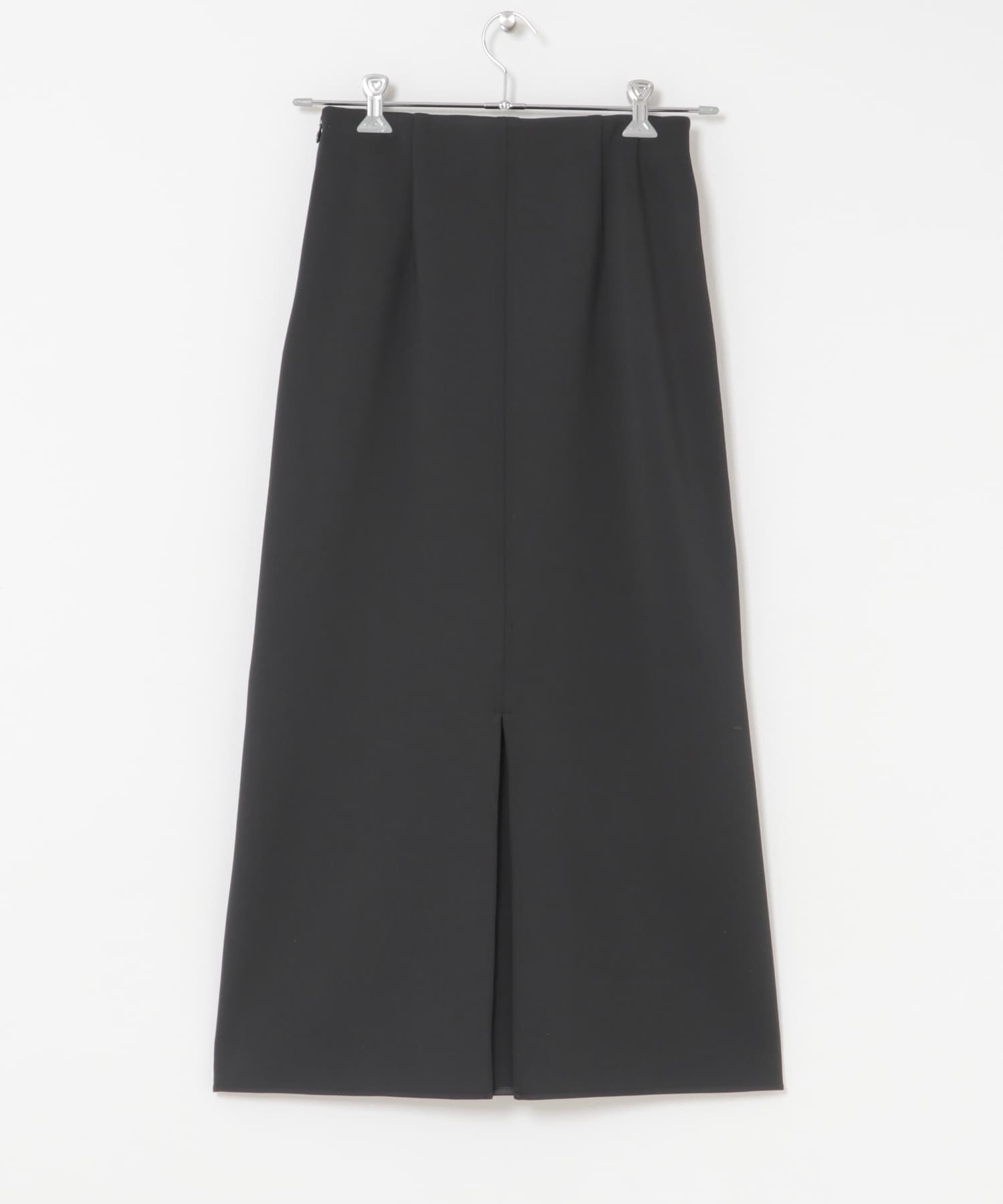 ウォッシャブル吸水速乾ストレッチ スカート BLACK Free