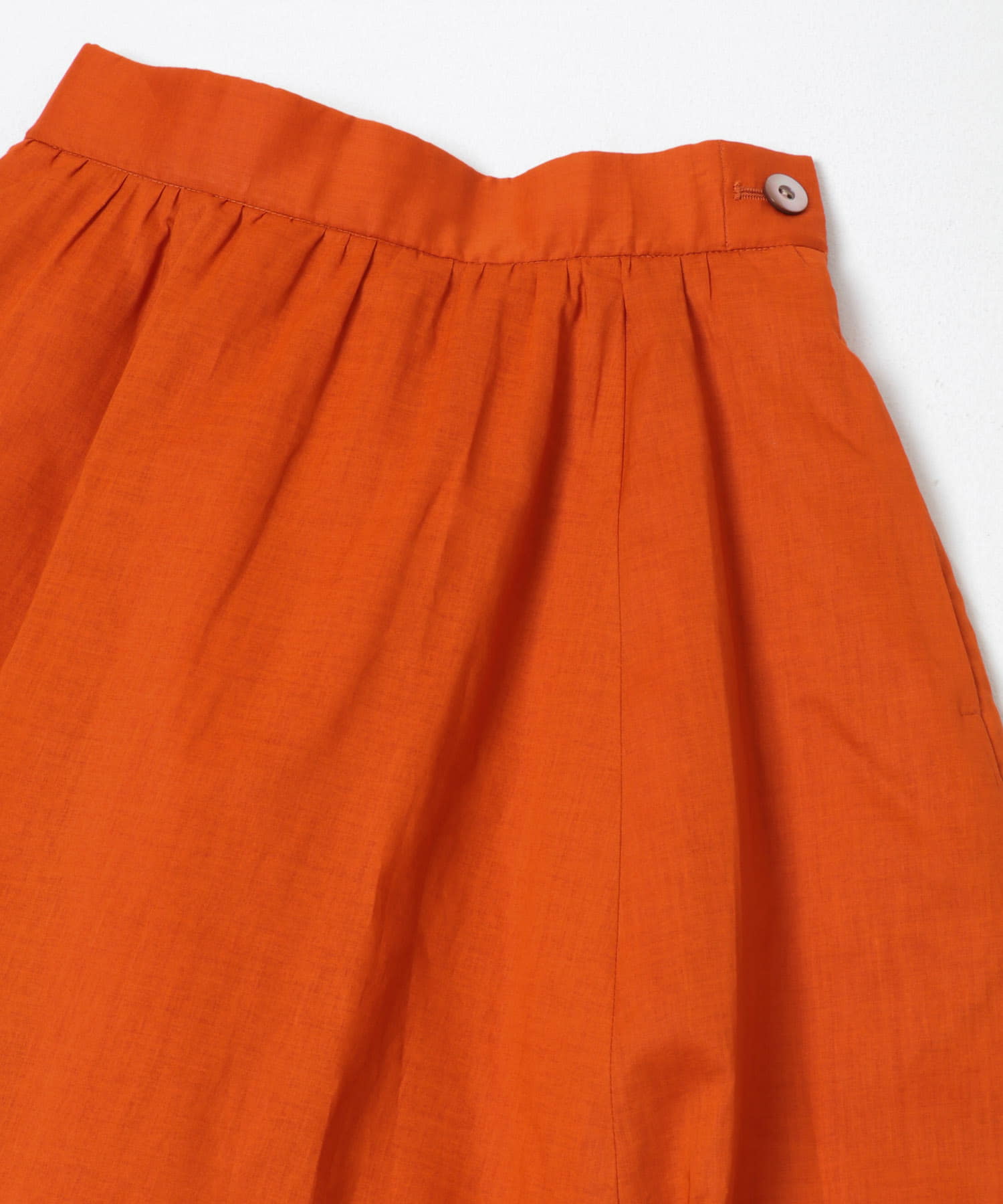 メモリーコットンフレアスカート ORANGE 36