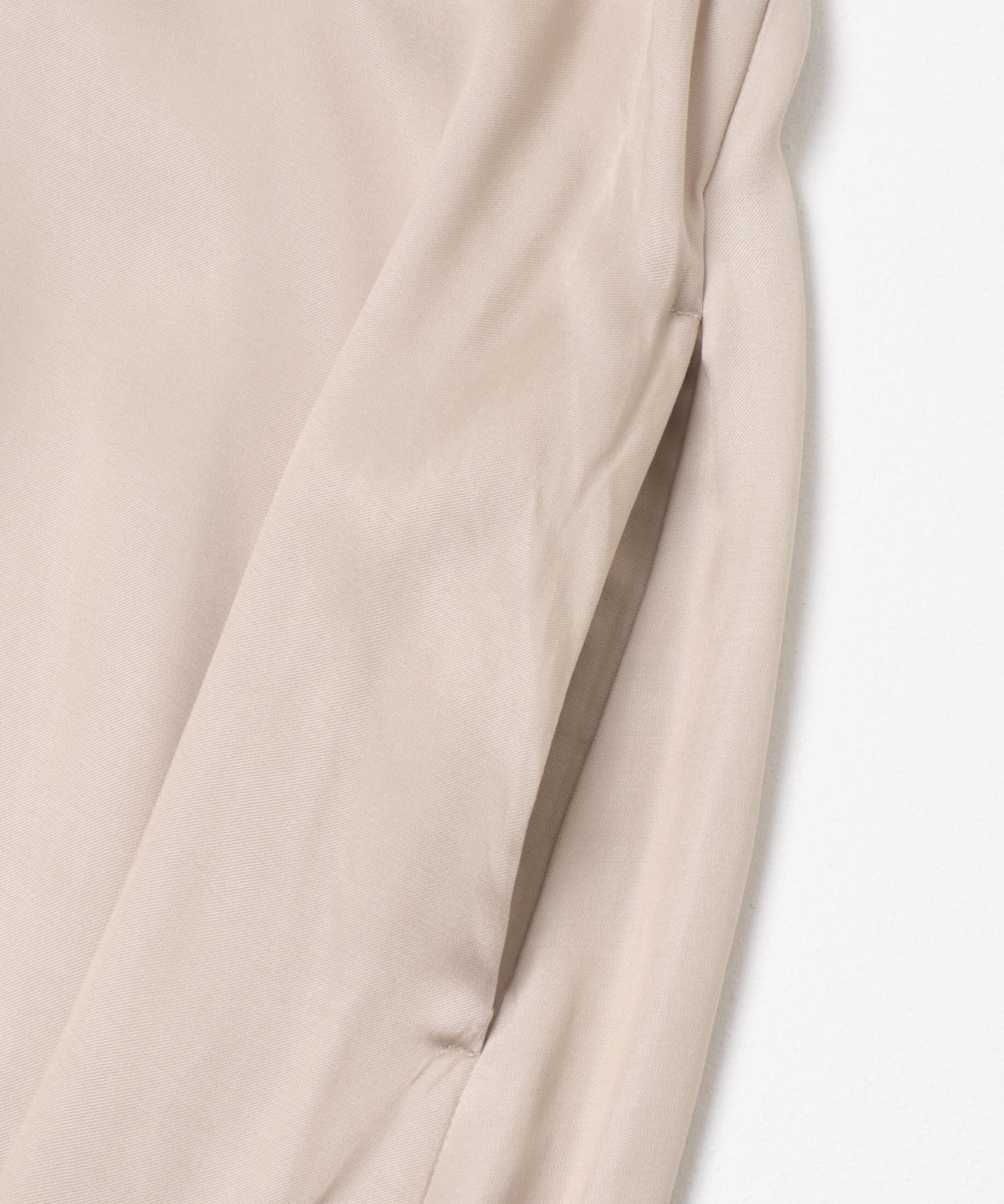 2WAYキュプラ混キャミワンピース LIGHTBEIGE Free