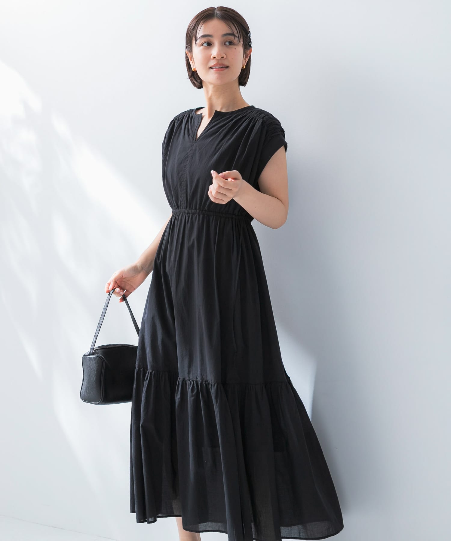 WEB限定』コットンボイルワンピース(36 BROWN): ワンピース｜URBAN