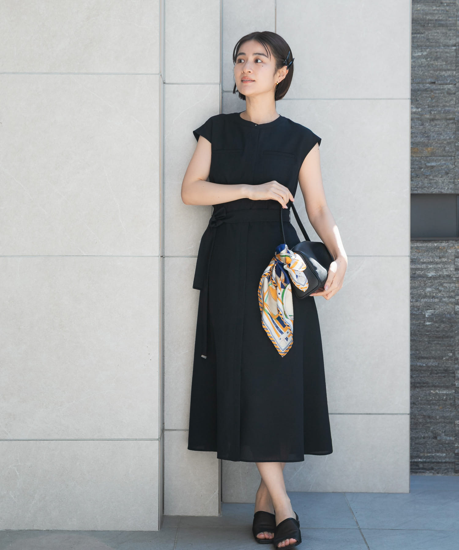『UR TECH DRYLUXE』ポケットデザインワンピース