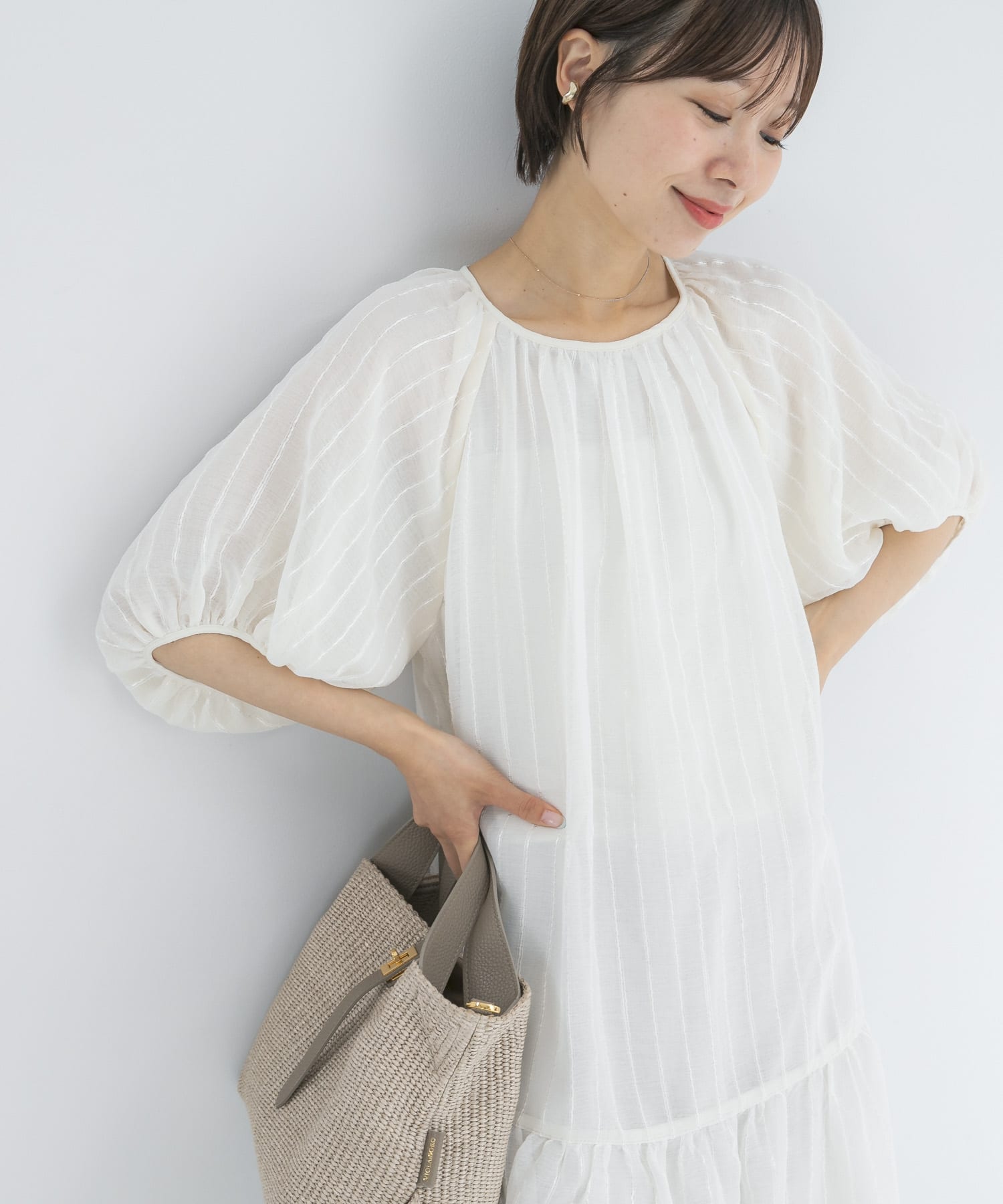 身長：158cm サイズ：Free