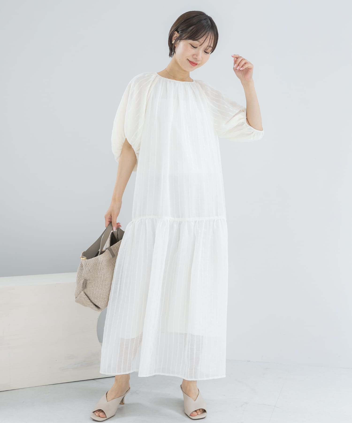 身長：158cm サイズ：Free