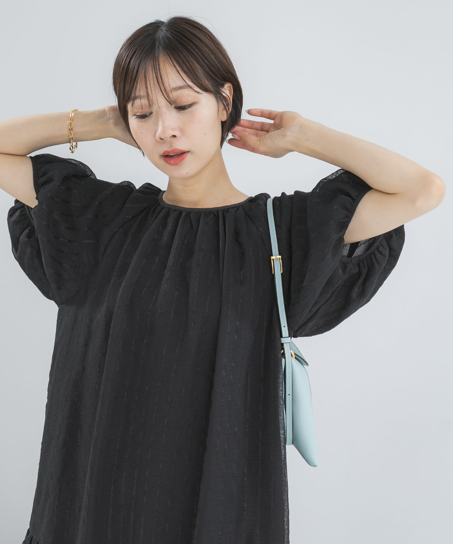 身長：158cm サイズ：Free