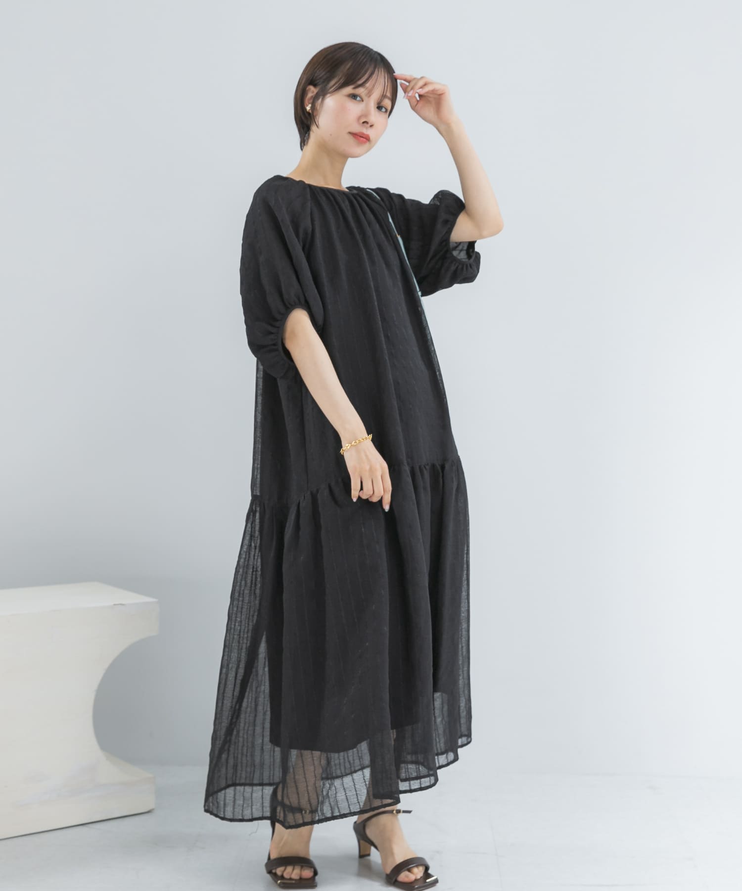 身長：158cm サイズ：Free