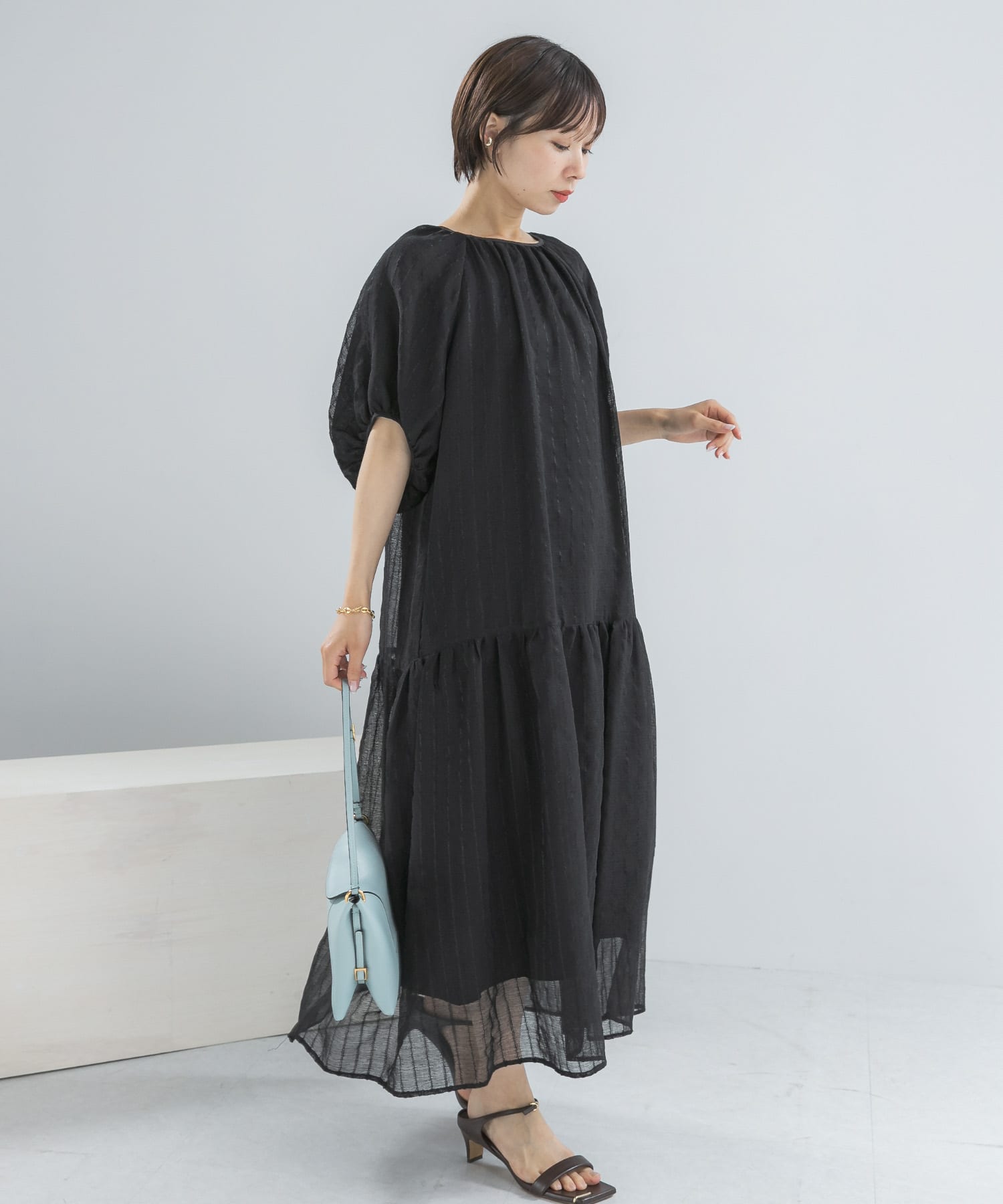 身長：158cm サイズ：Free