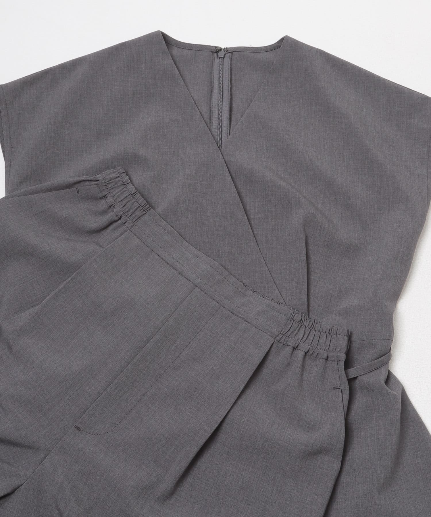 『WEB限定』吸水速乾　接触冷感セットアップ CHARCOAL Free