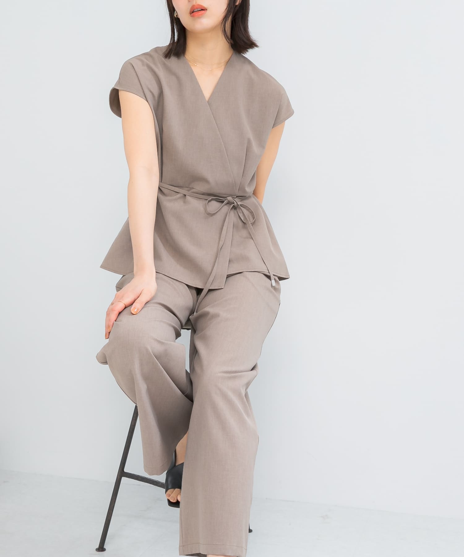 『WEB限定』吸水速乾　接触冷感セットアップ