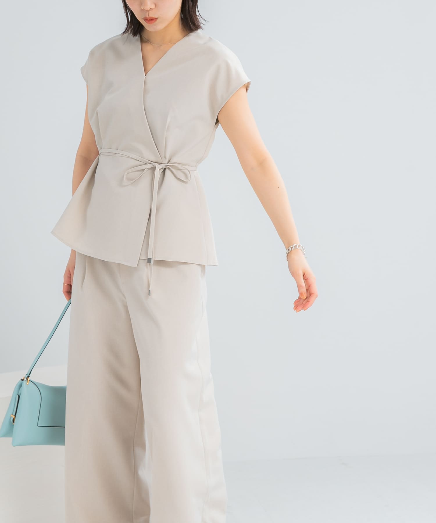 『WEB/一部店舗限定』吸水速乾　接触冷感セットアップ