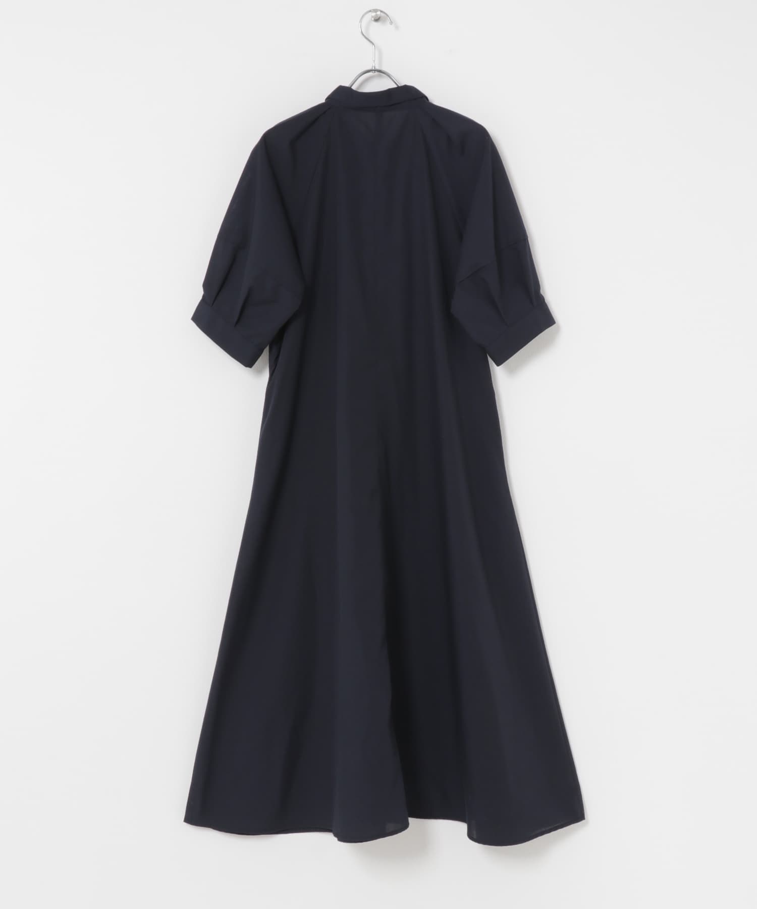 『WEB限定』イージーリネンシャツワンピース NAVY Free