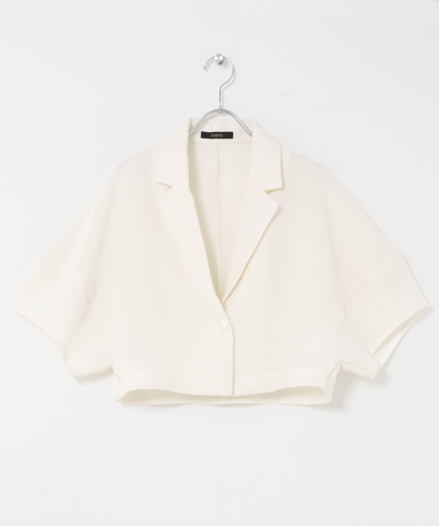 ウォッシャブルドライメッシュジャケット OFF WHITE Free
