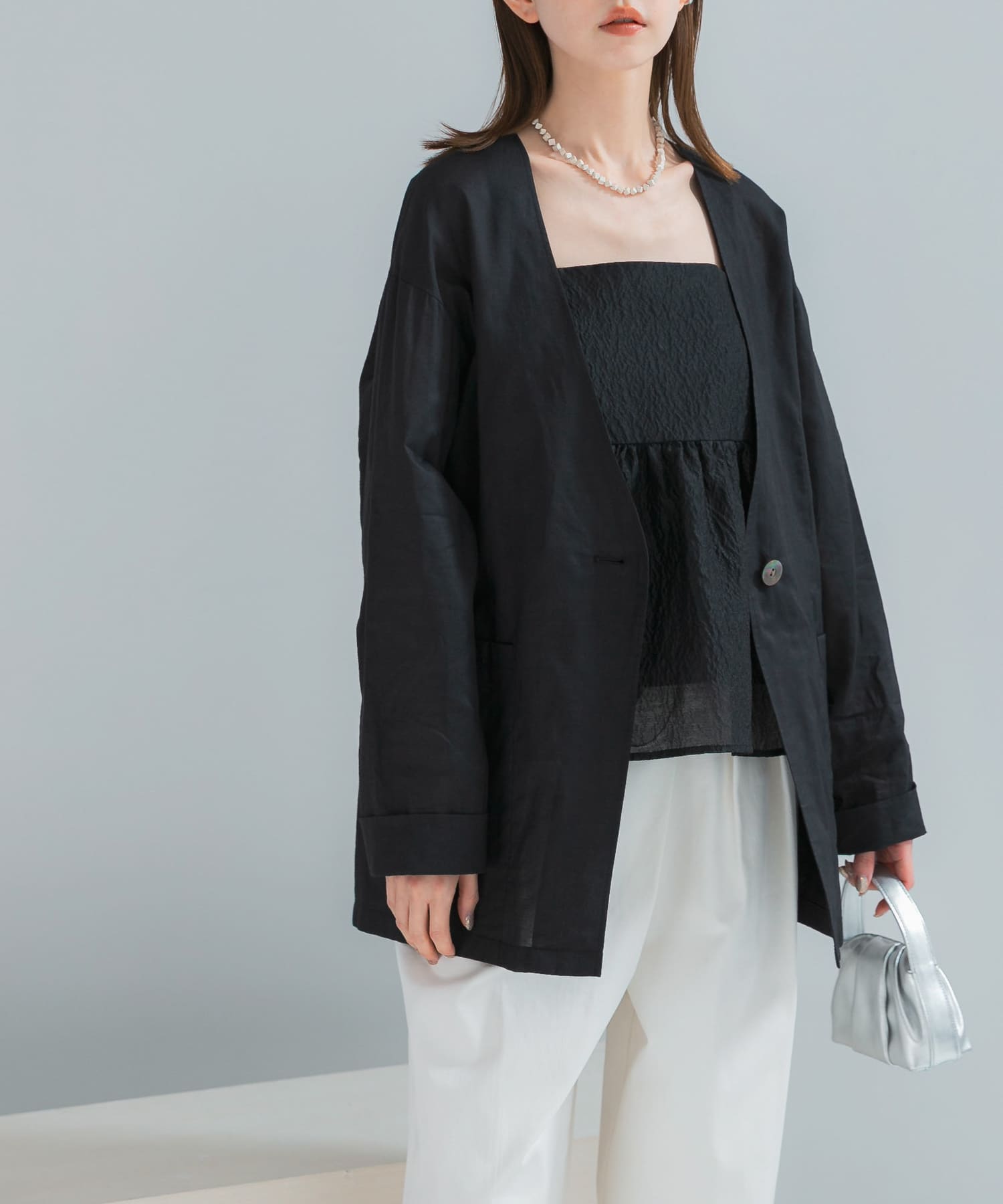 身長：165cm サイズ：FREE