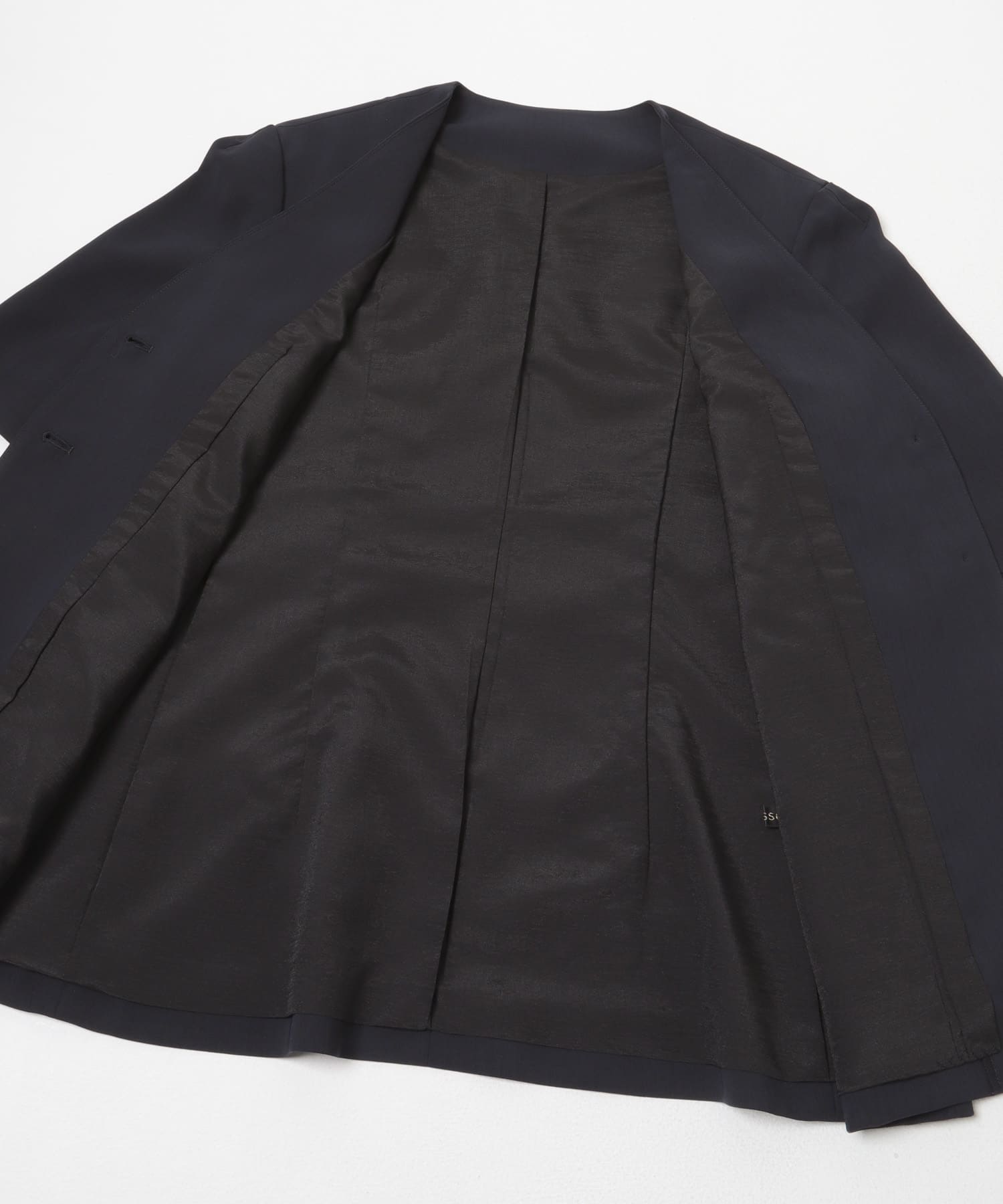 クールタッチ 防シワ ハーフスリーブジャケット DARK NAVY Free