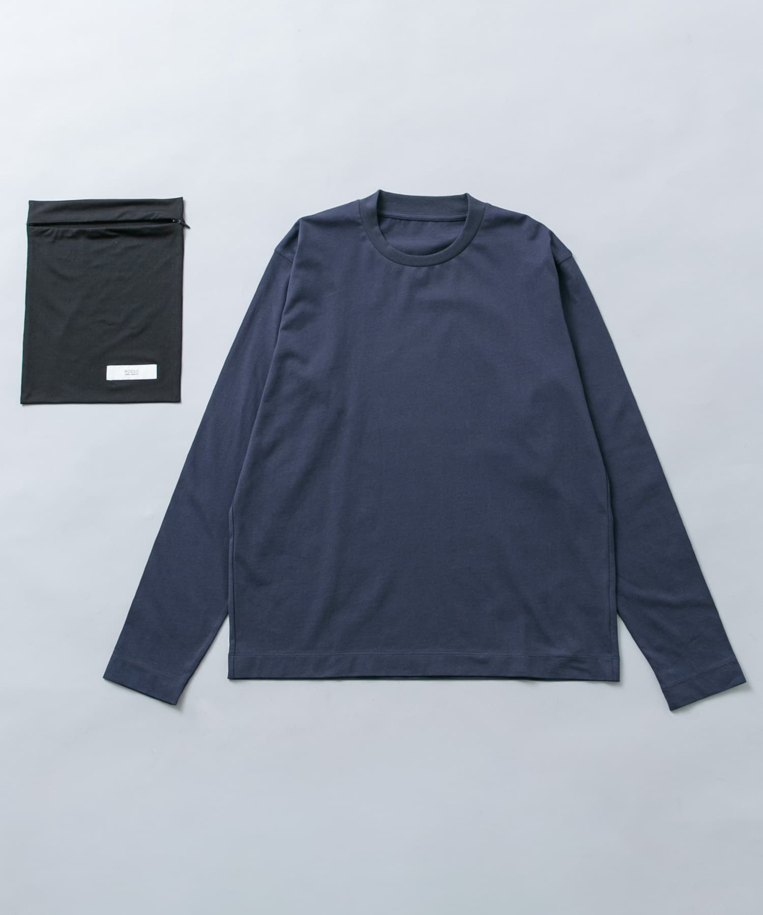 冷感/速乾』Cool Touch トラベルロングスリーブTシャツ(S WHITE