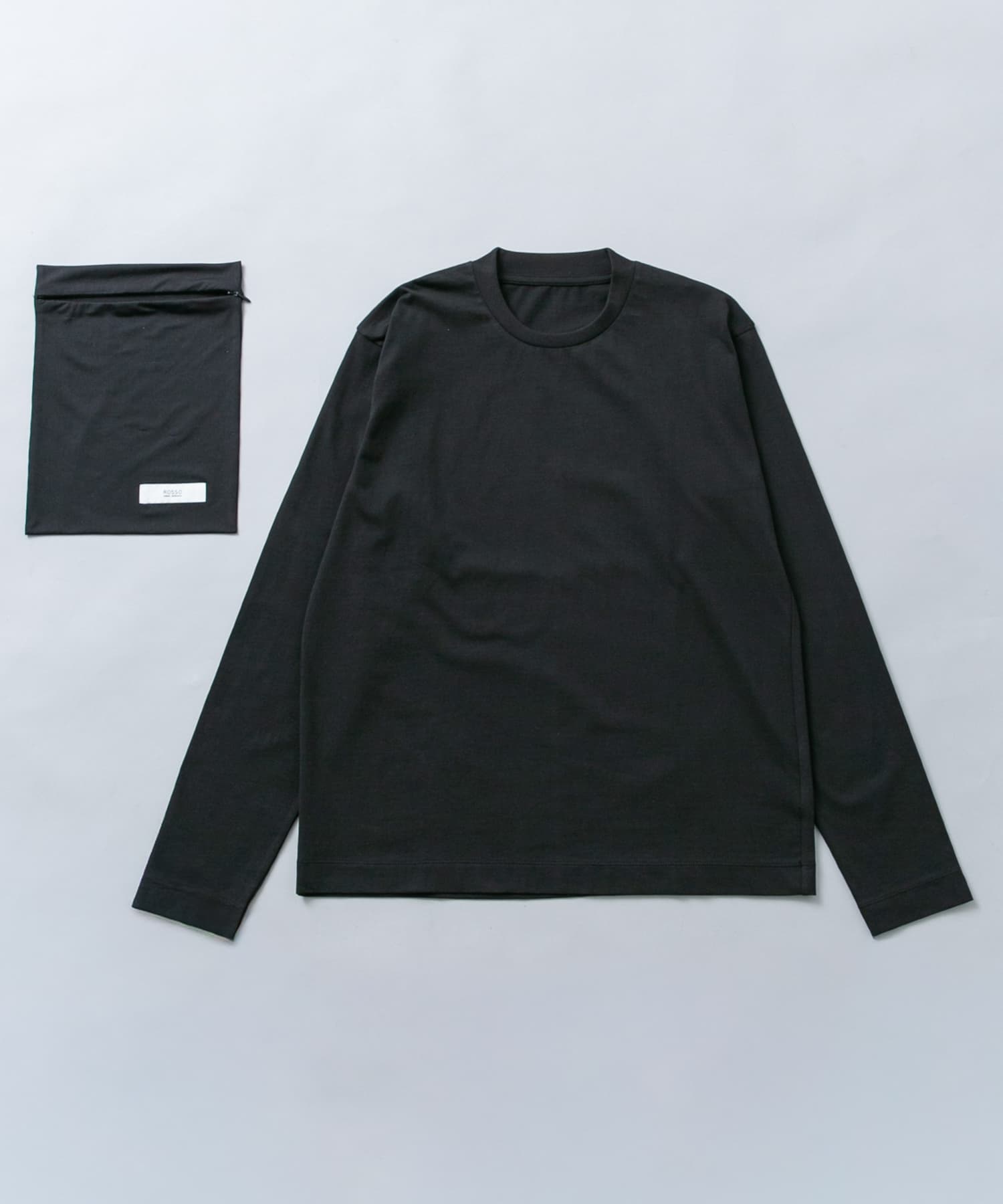 冷感/速乾』Cool Touch トラベルロングスリーブTシャツ(S WHITE