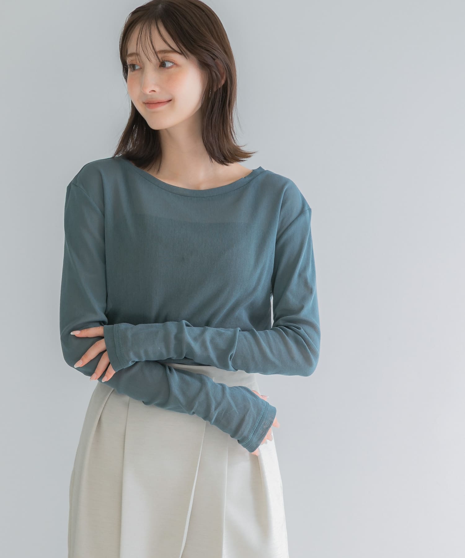 身長：164cm サイズ：Free