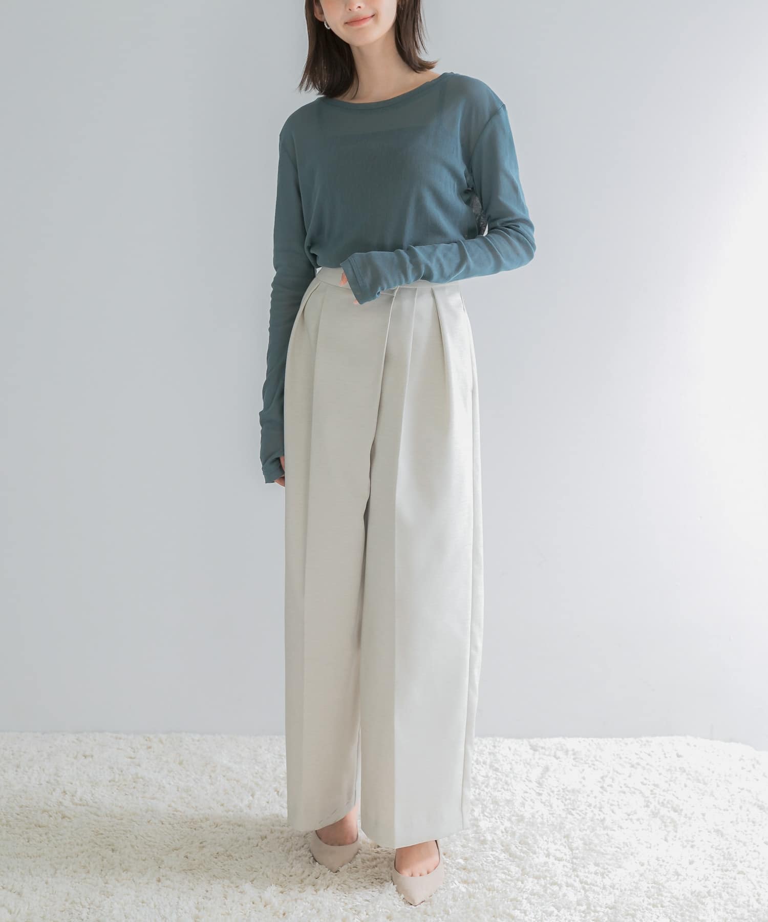 身長：164cm サイズ：Free